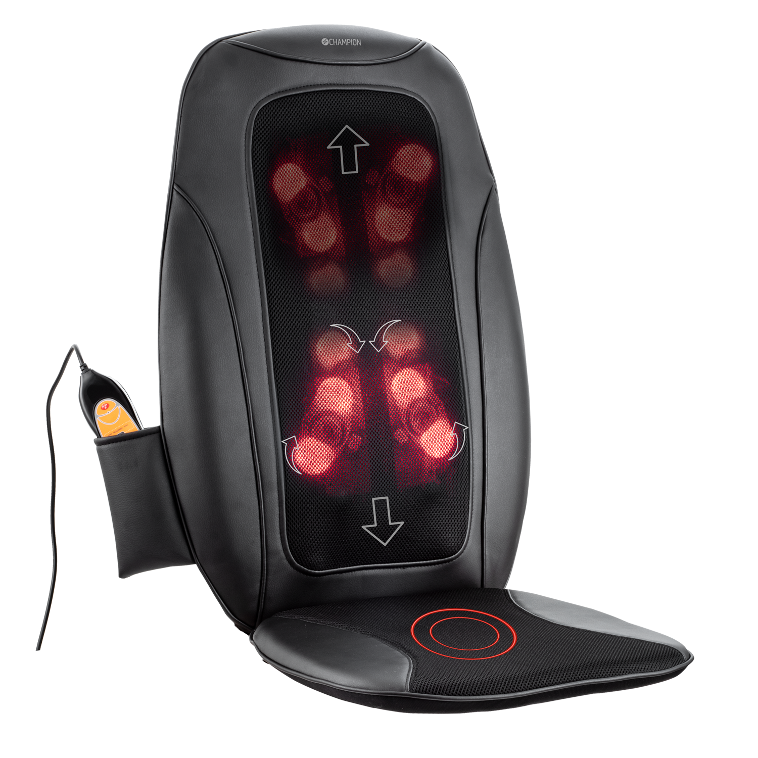 Champion Massagedyna 3D Infraröd Värme 3-Zon MD210 Svart