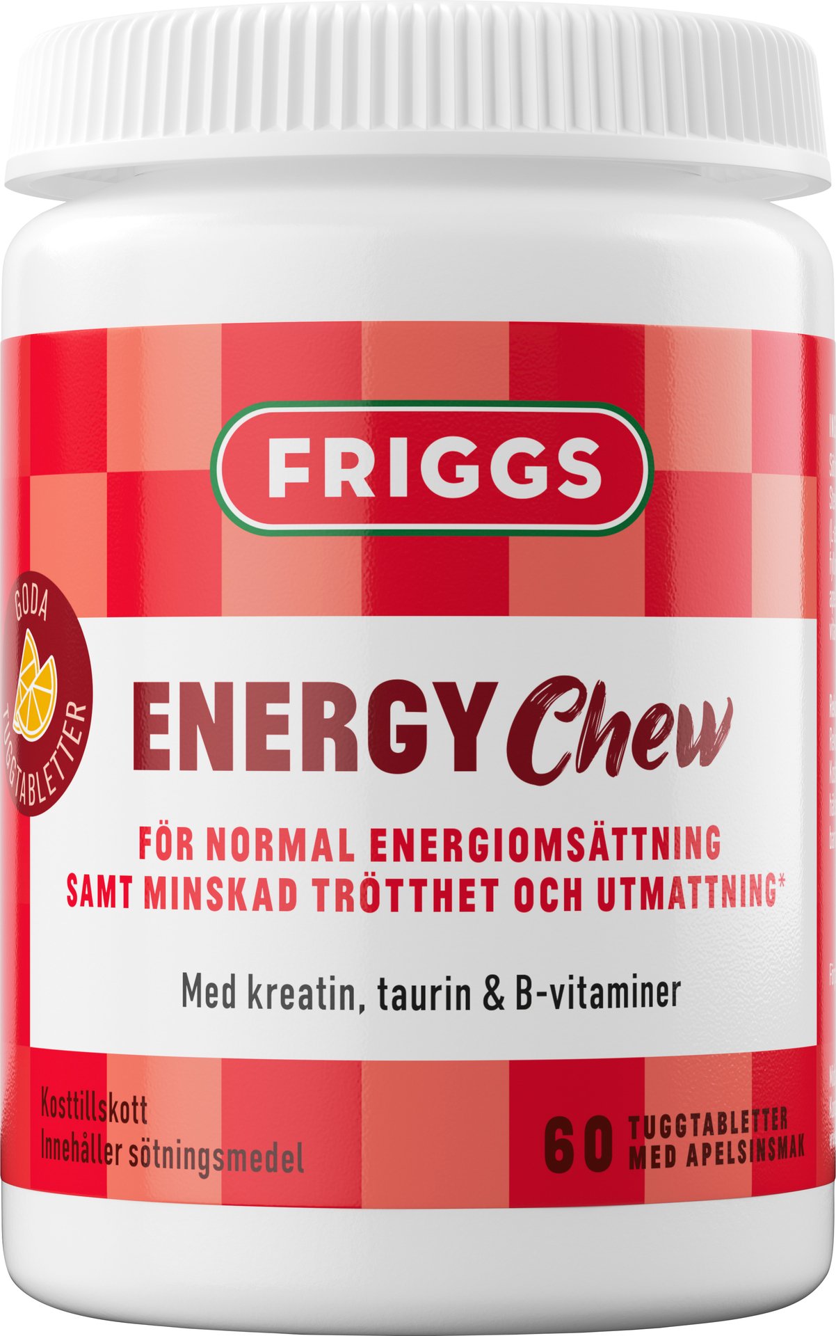 Friggs Energy Chewables, 60 tab