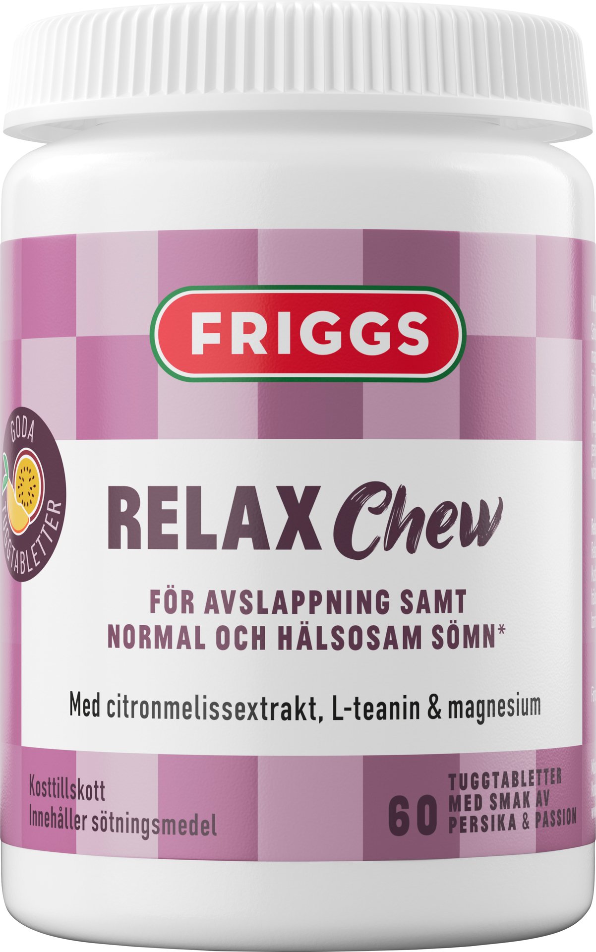Friggs Relax Chewables, 60 tab