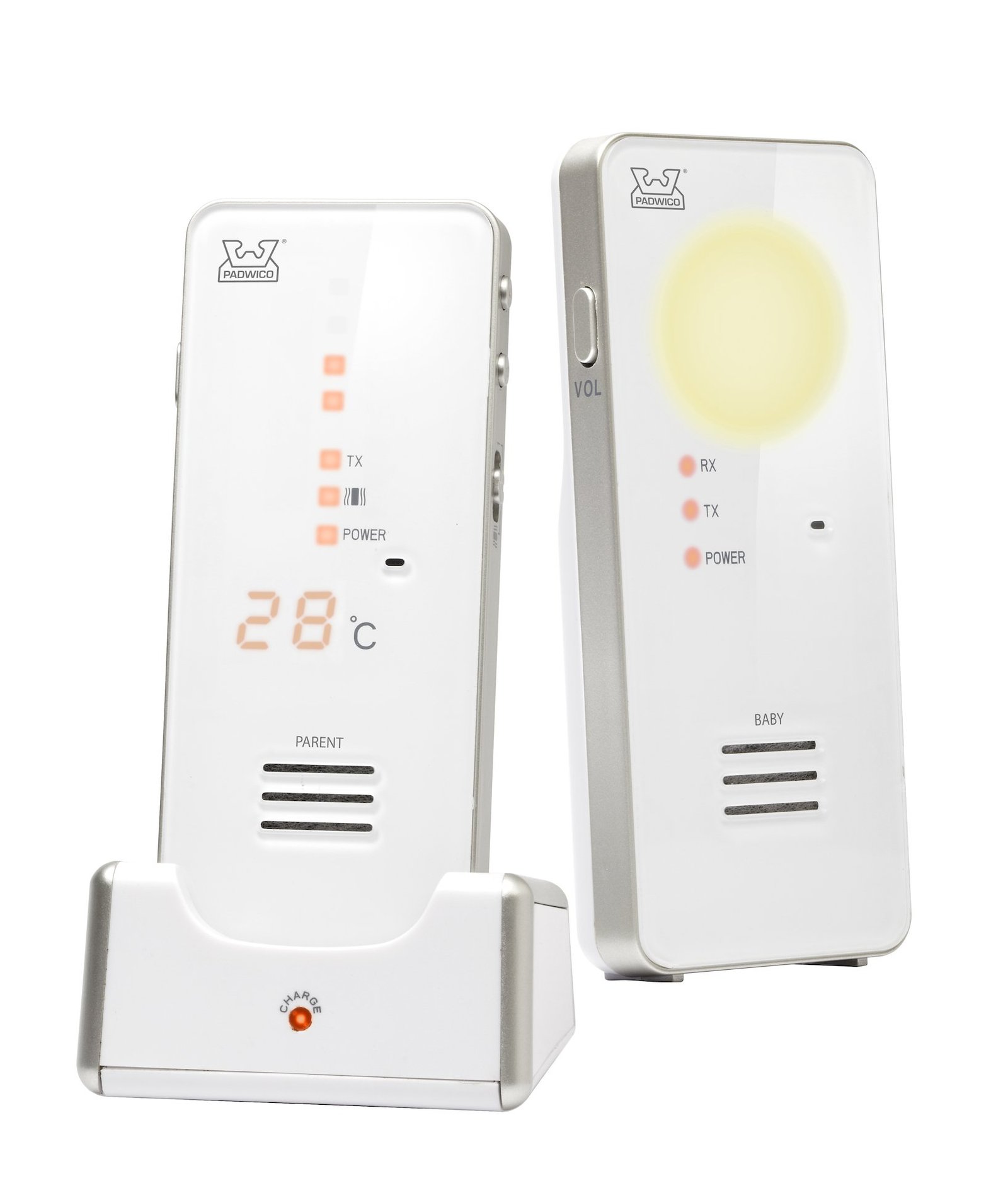 Padwico 850 Babyvakt Vit