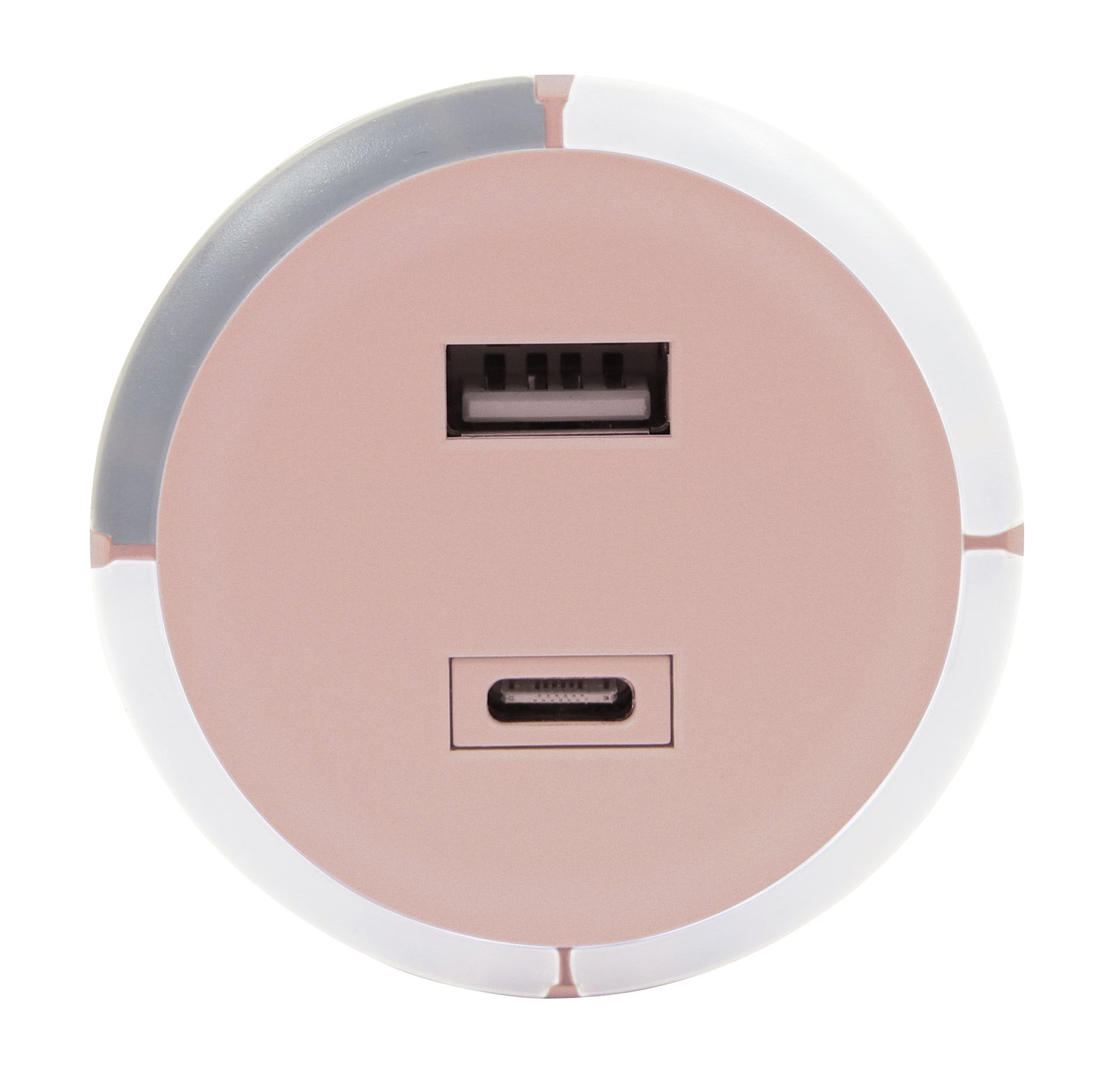 CAPiDi Säkerhetstimer USB A+C Rosa 1 st