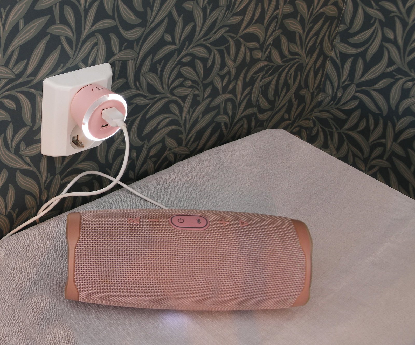 CAPiDi Säkerhetstimer USB A+C Rosa 1 st