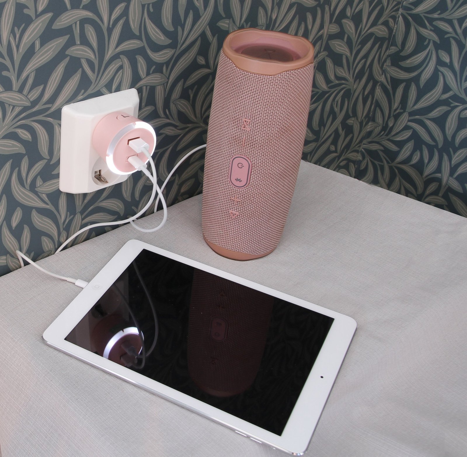 CAPiDi Säkerhetstimer USB A+C Rosa 1 st