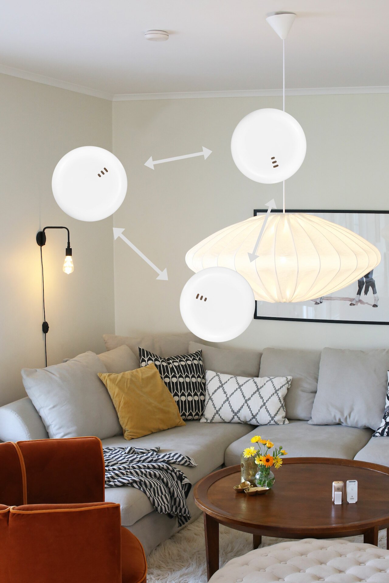 CAPiDi Trådlös Brandvarnare 1 st