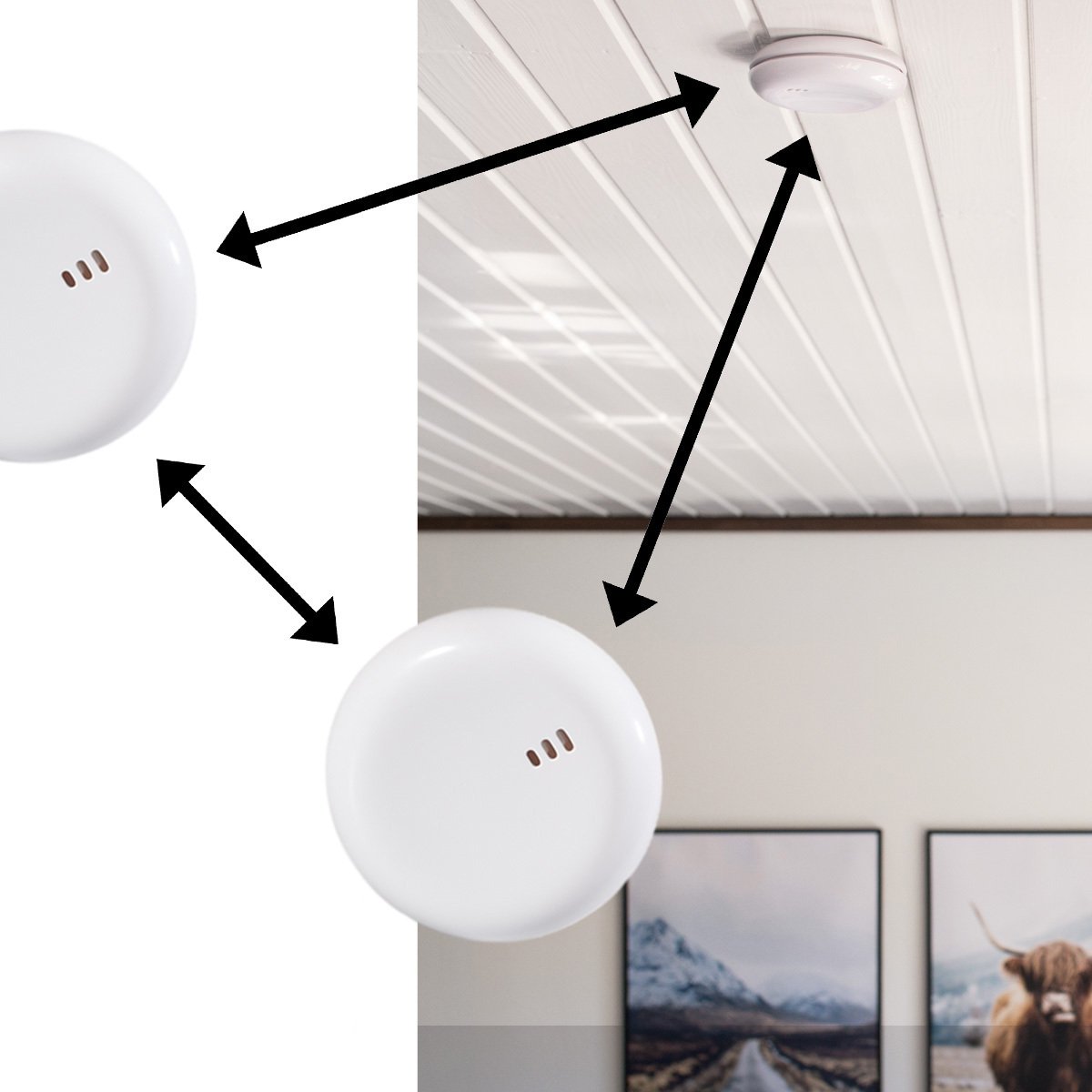 CAPiDi Trådlös Brandvarnare 1 st