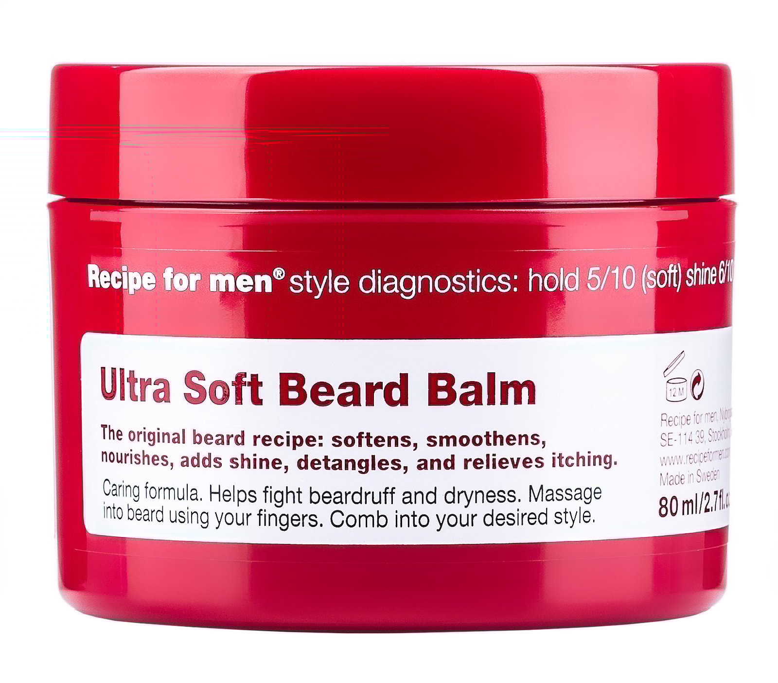 Recipe for men Ultra Soft Beard Balm 80 ml
