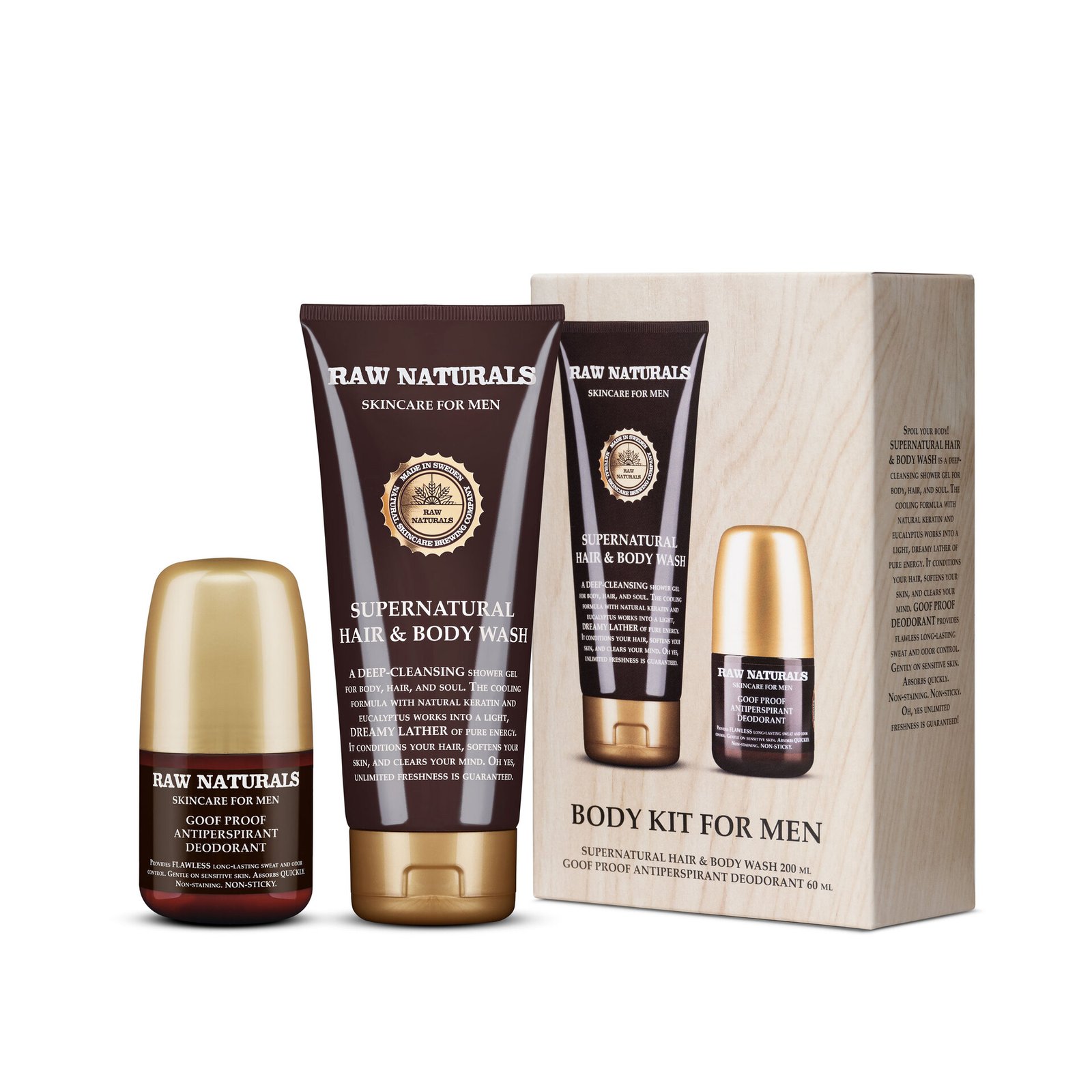 Raw Naturals Body Kit 260 ml