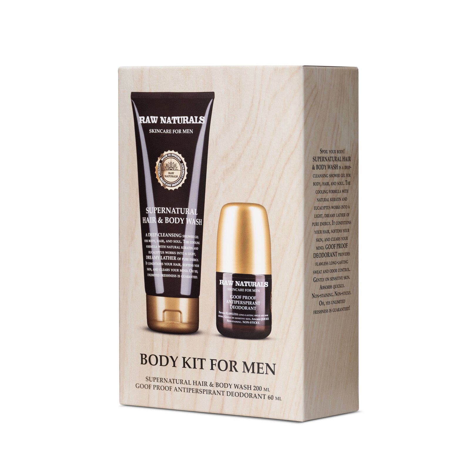 Raw Naturals Body Kit 260 ml