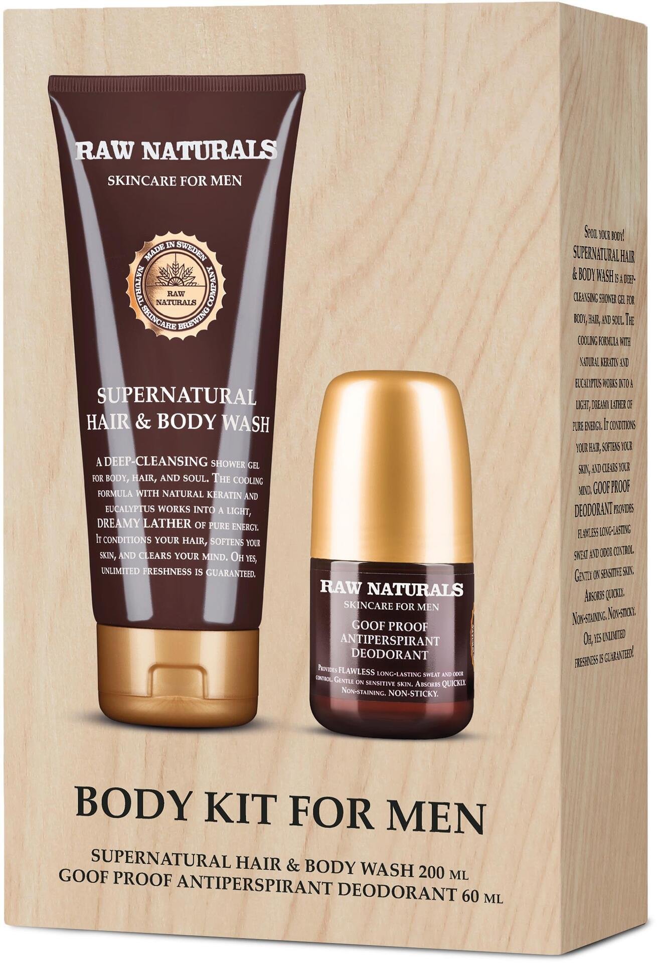 RAW Naturals Body kit