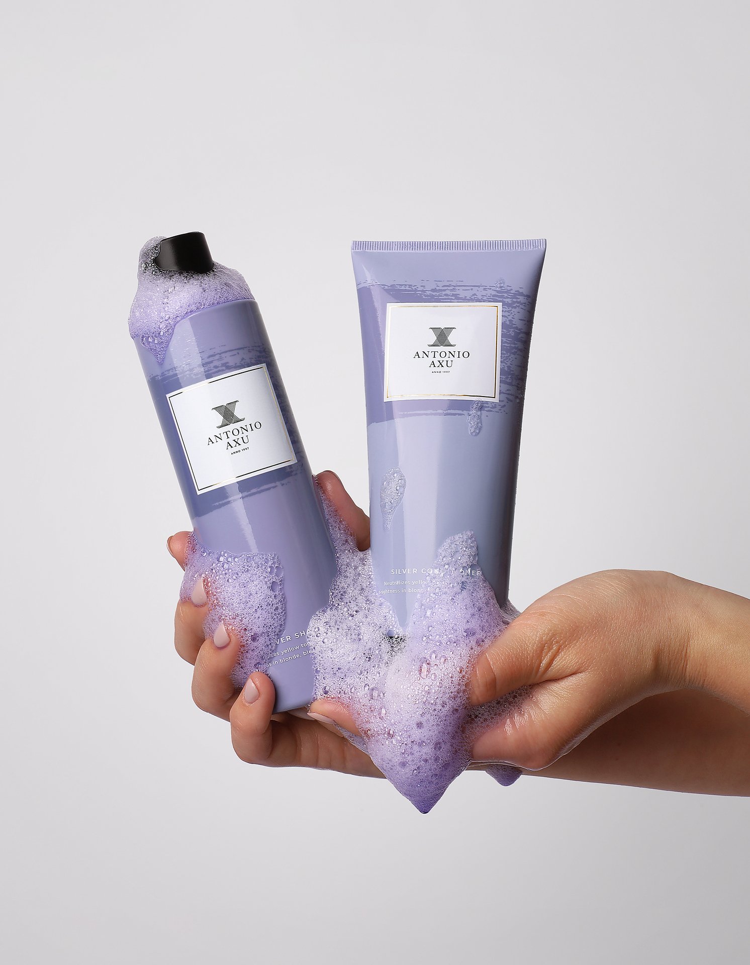 Antonio AXU Silver Schampo 250 ml