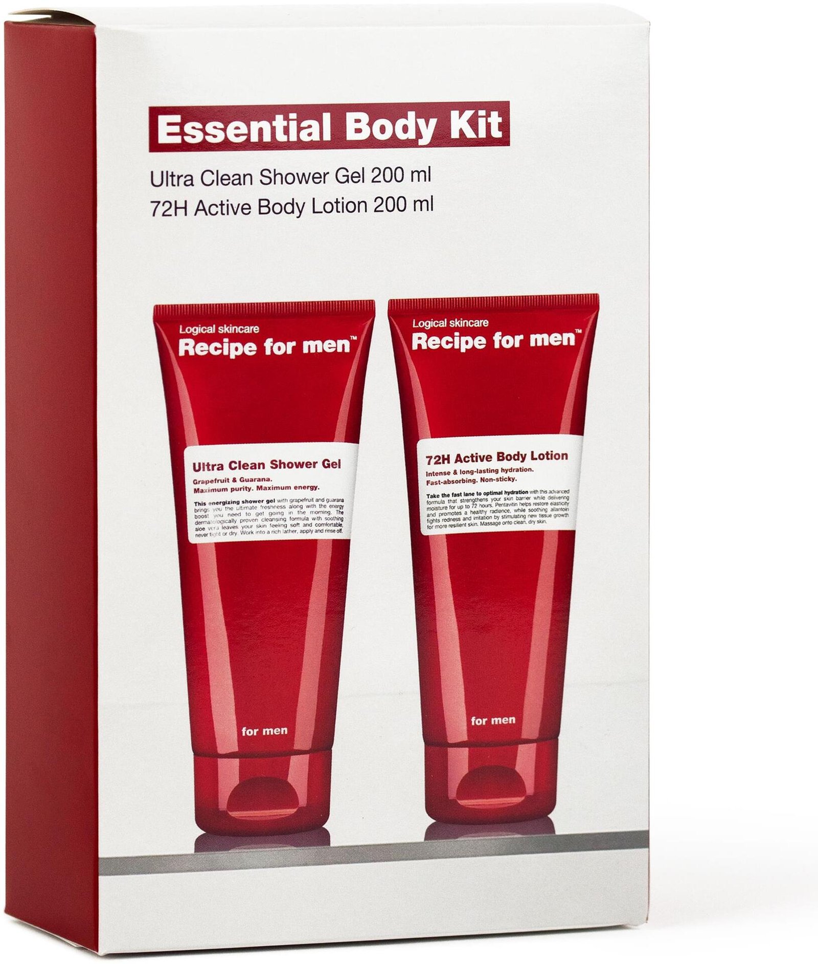 Recipe for men Essential Body Kit 400 ml