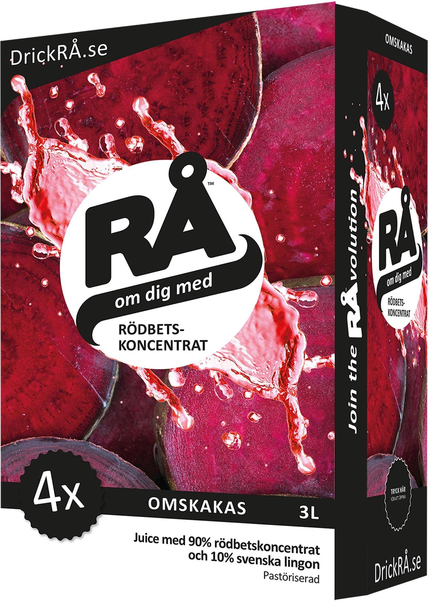 RÅ Rödbetskoncentrat 300 cl