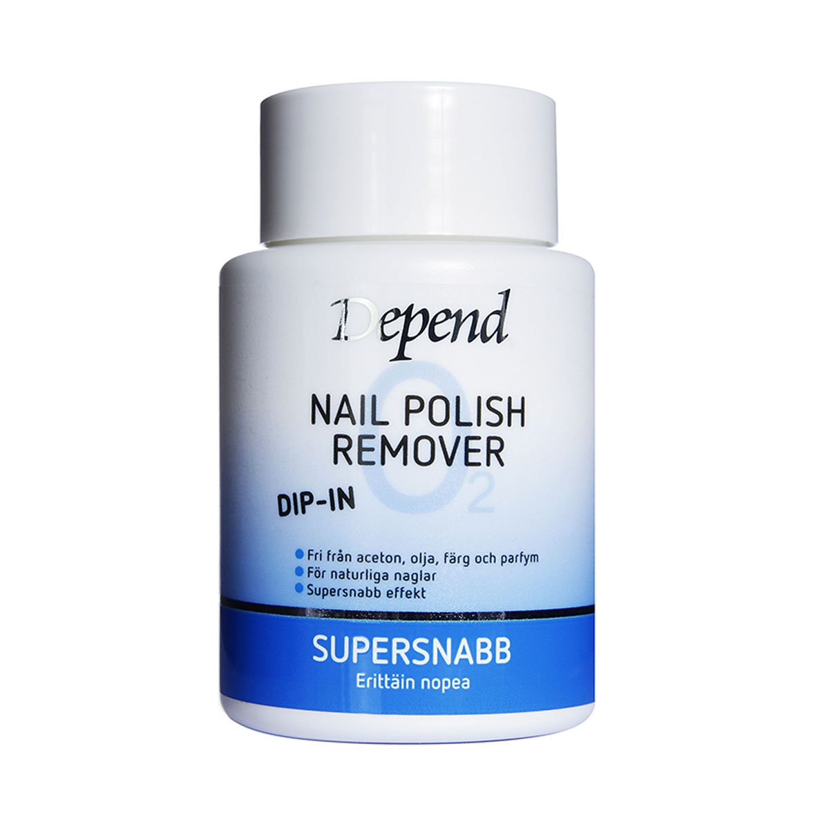 Depend Remover Dip-in Blå 75 ml