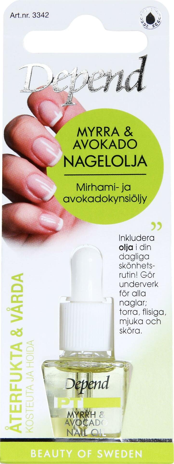 Depend Myrra & Avokado Nagelolja