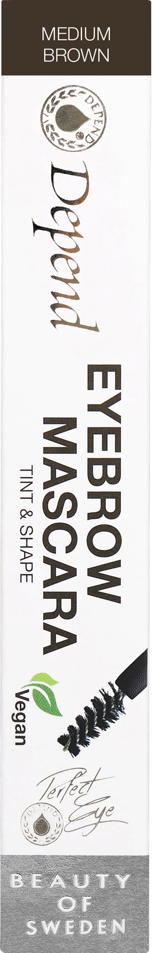 Depend Eyebrow Mascara Medium Brown 2,5 ml