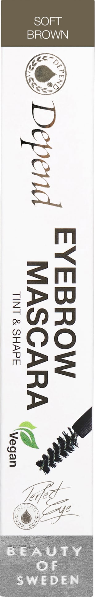 Depend Eyebrow Mascara Soft Brown 2,5 ml