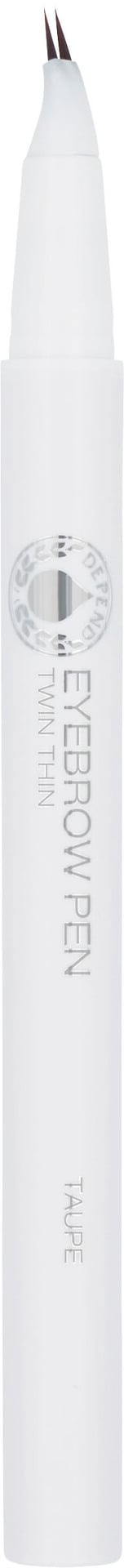 Depend Eyebrow Pen Twin Thin Taupe 1 st