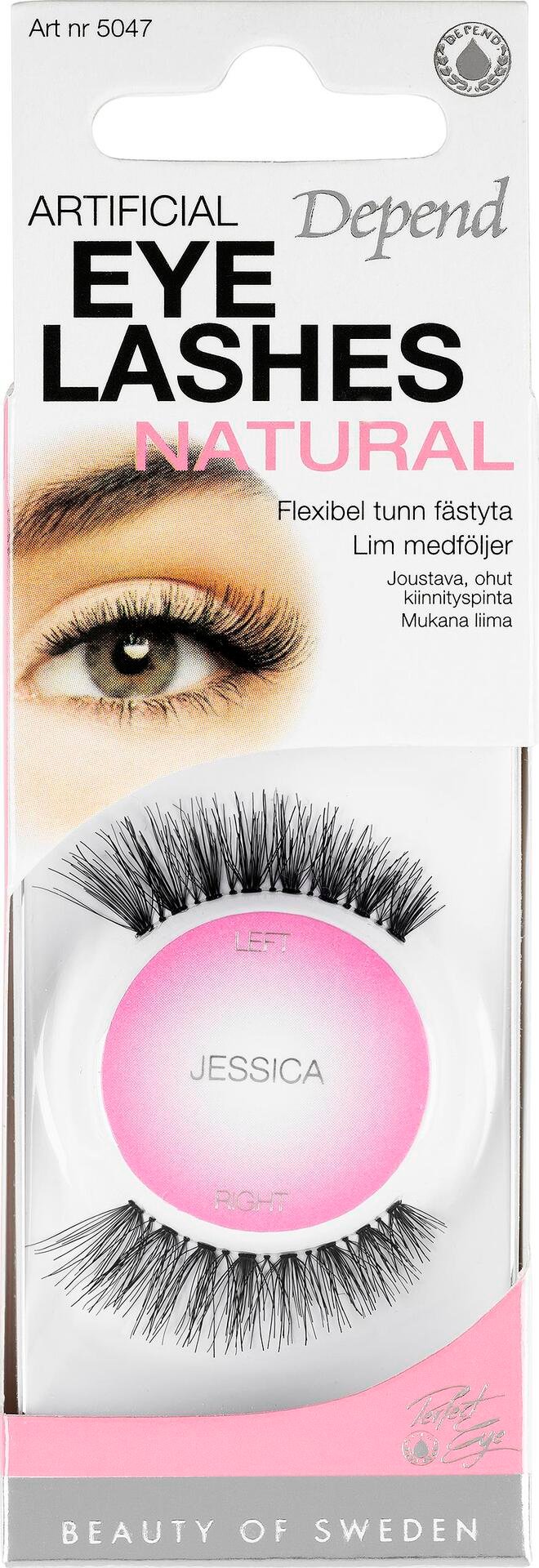 Depend PE Eyelashes Jessica Lösögonfransar