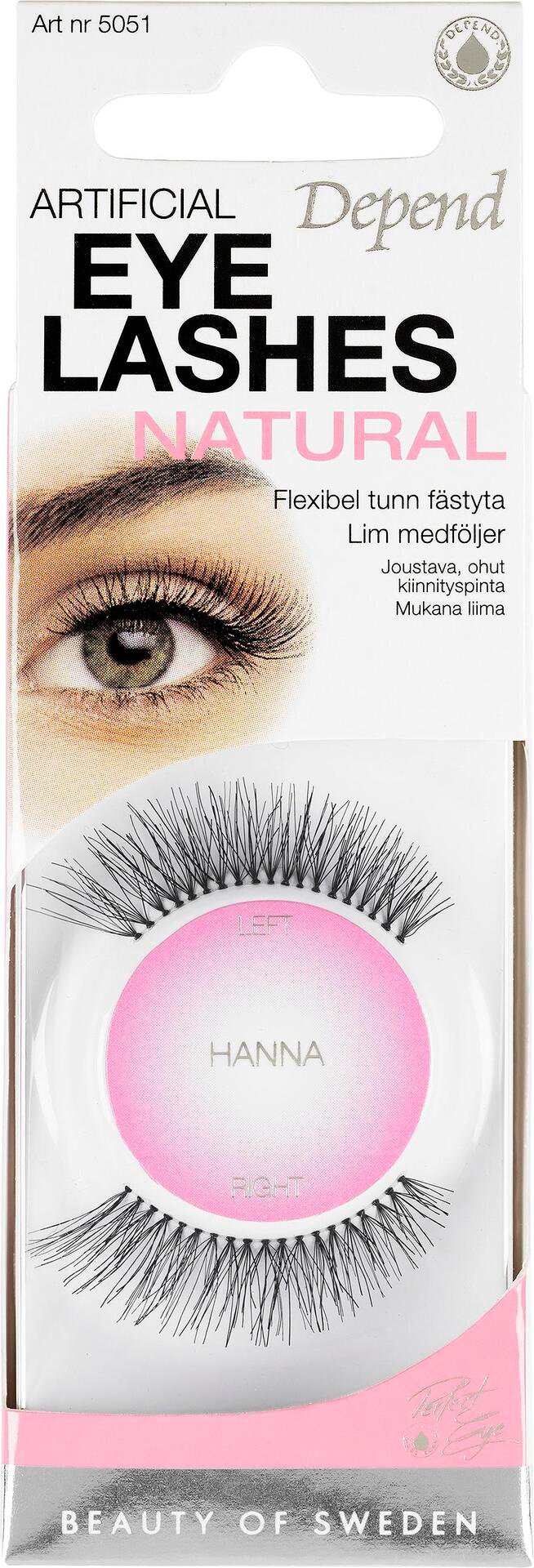 Depend PE Eyelashes Hanna Lösögonfransar