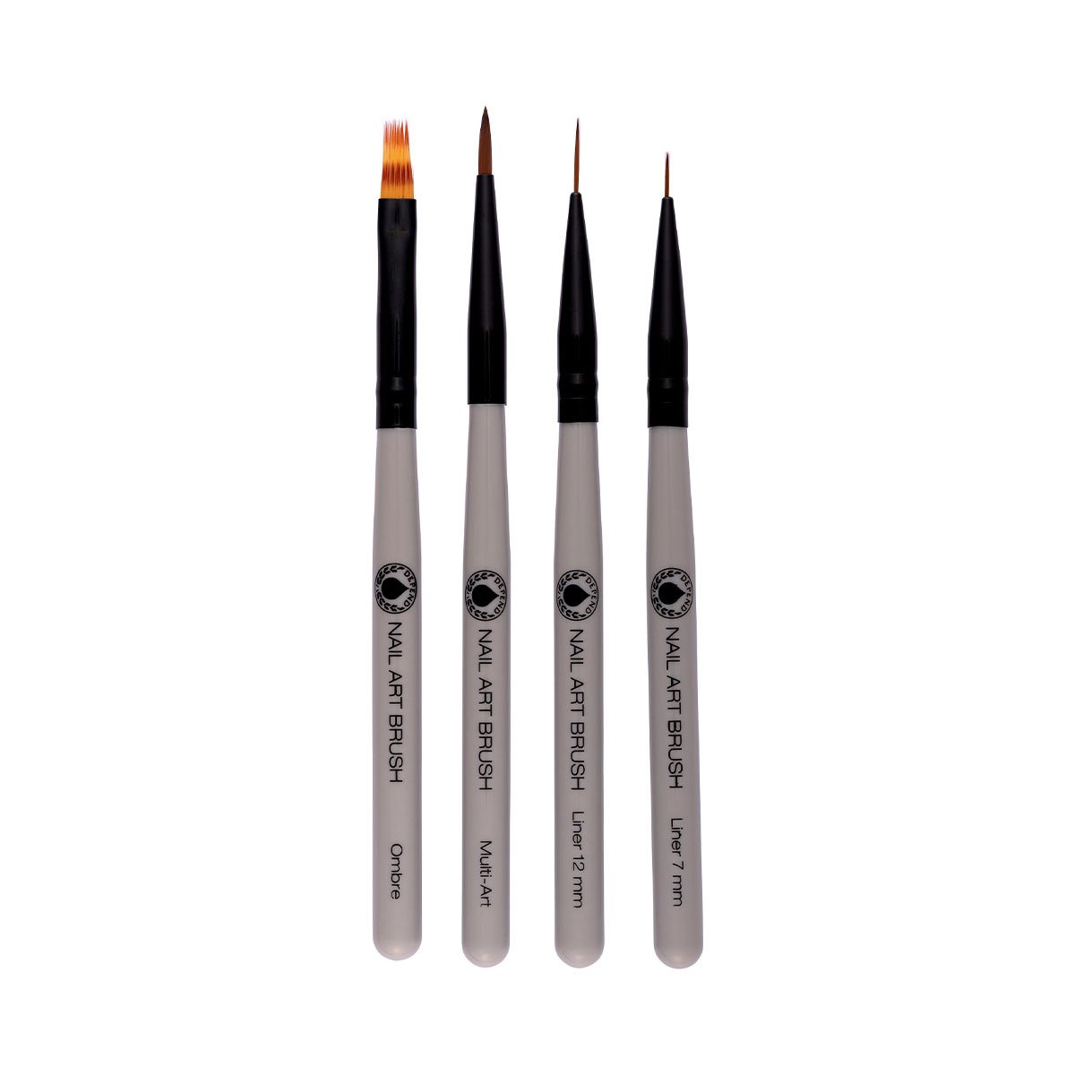 Depend Cosmetic Nail Art Brush Kit 4 st