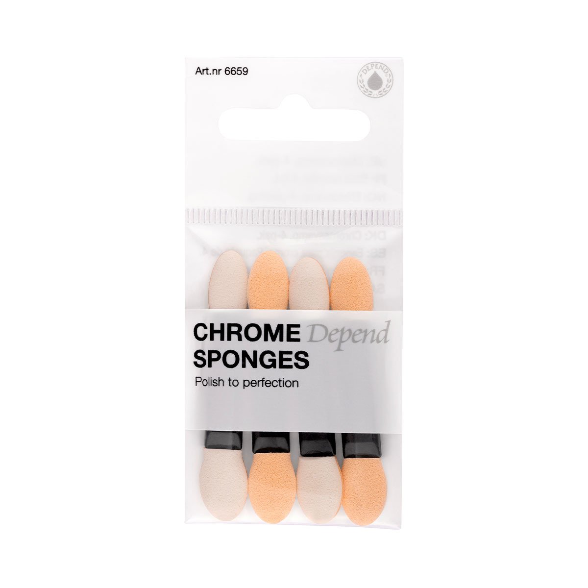 Depend Cosmetic Chrome Sponges 4 st