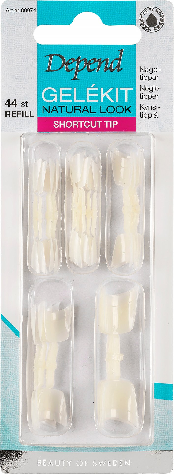 Depend Shortcut Tip Natural Refill