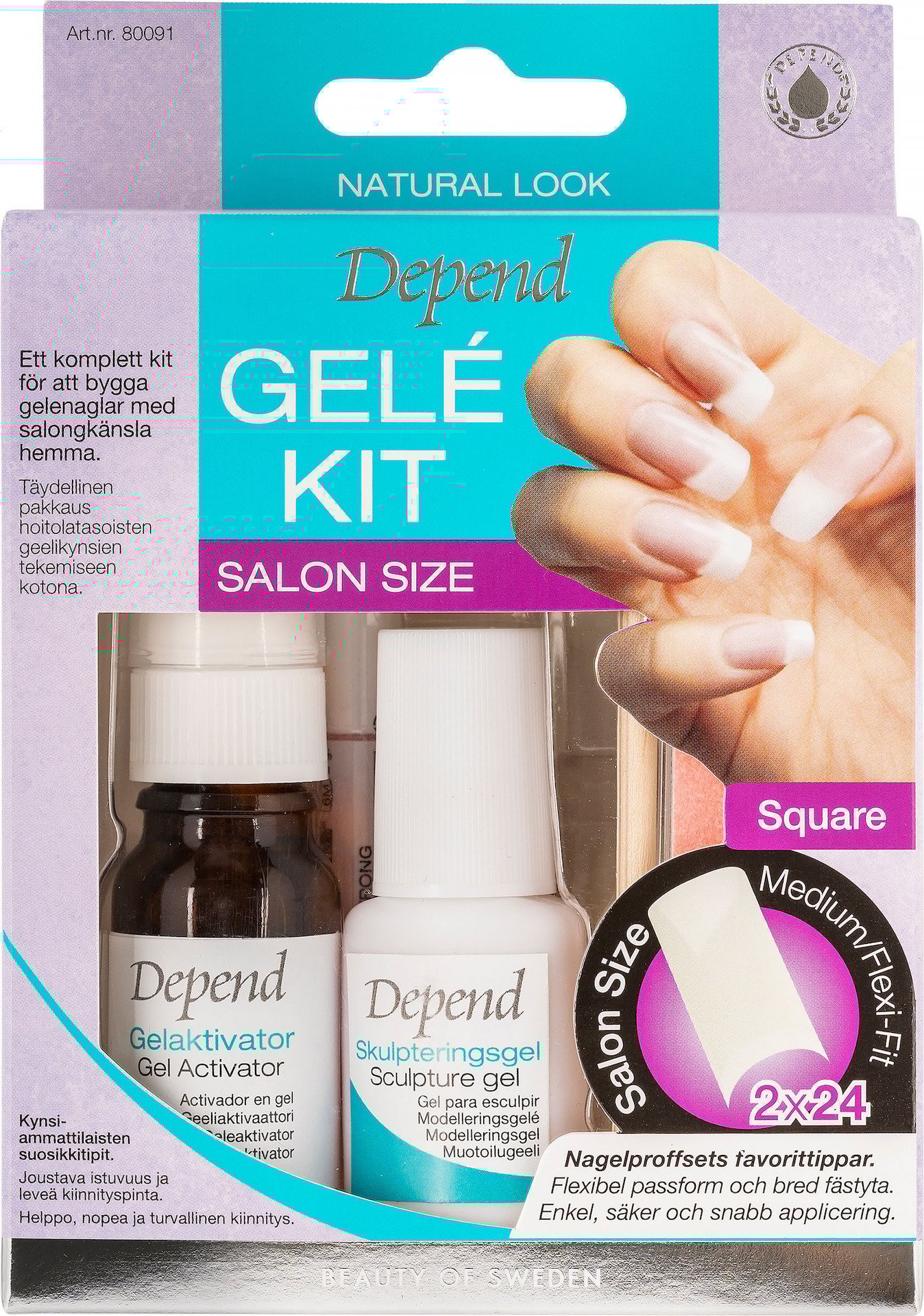 Depend Gelekit Salong Storlek