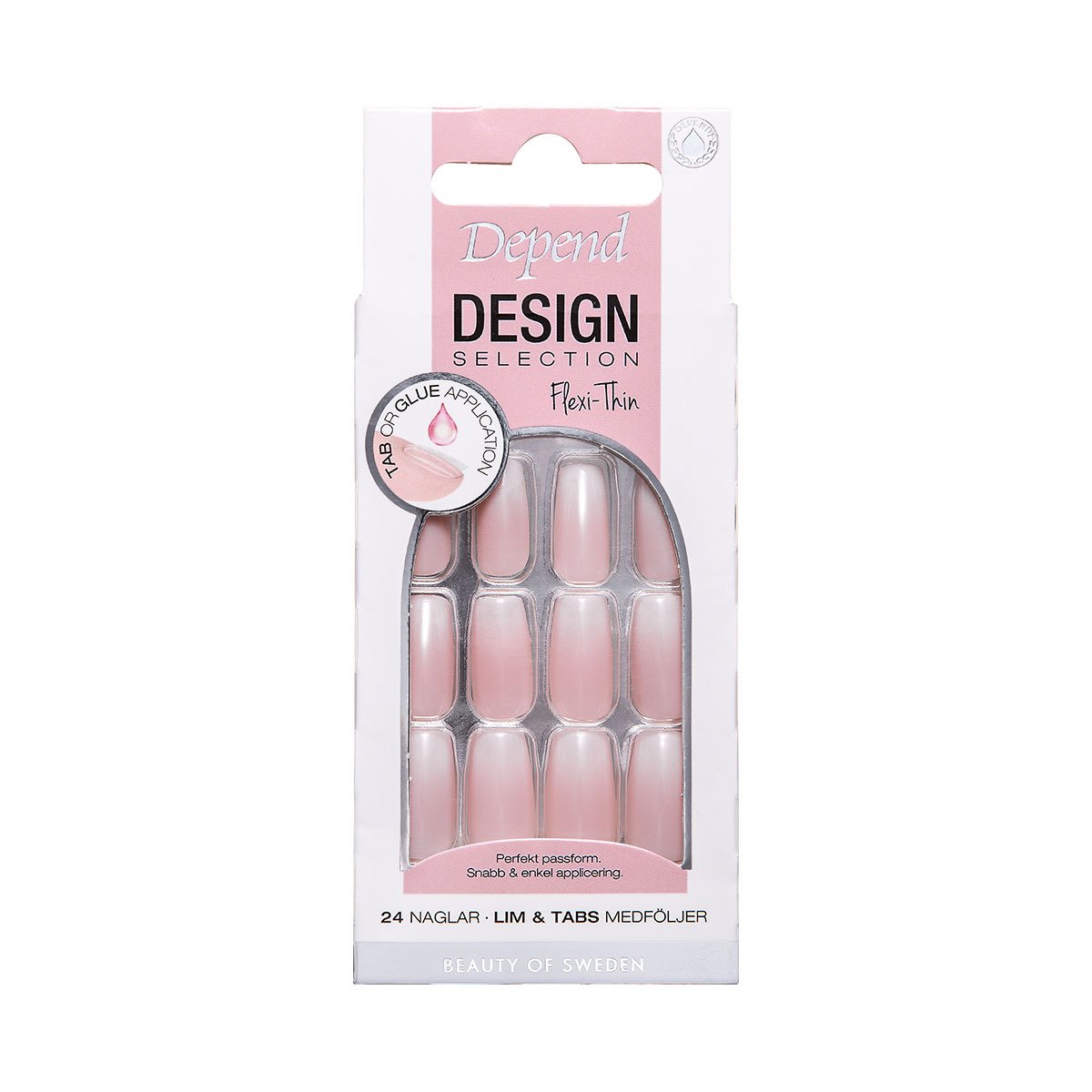 Depend Design Selection Misty Vail Fade Short Coffin