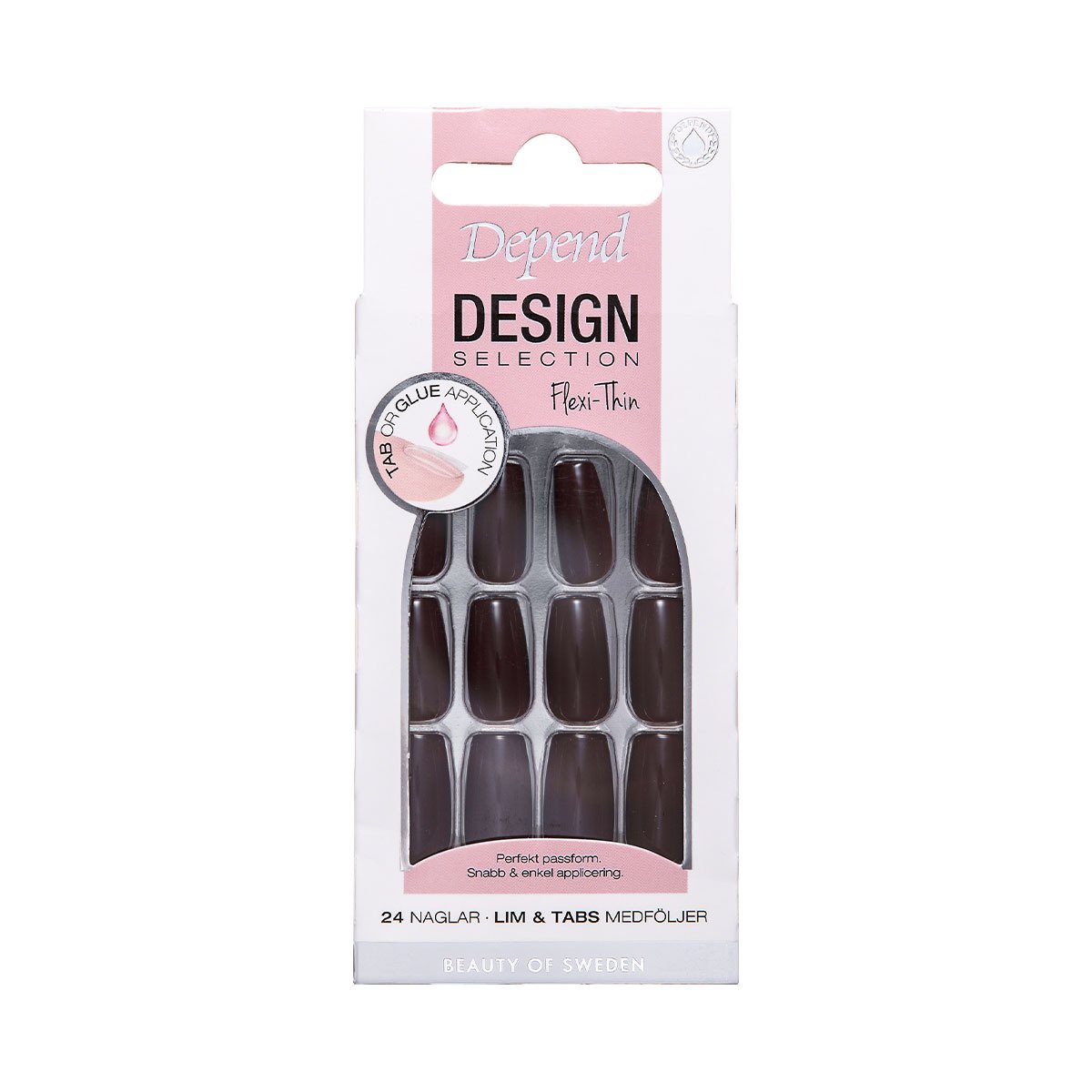 Depend Design Selection Warm Mocca Short Coffin
