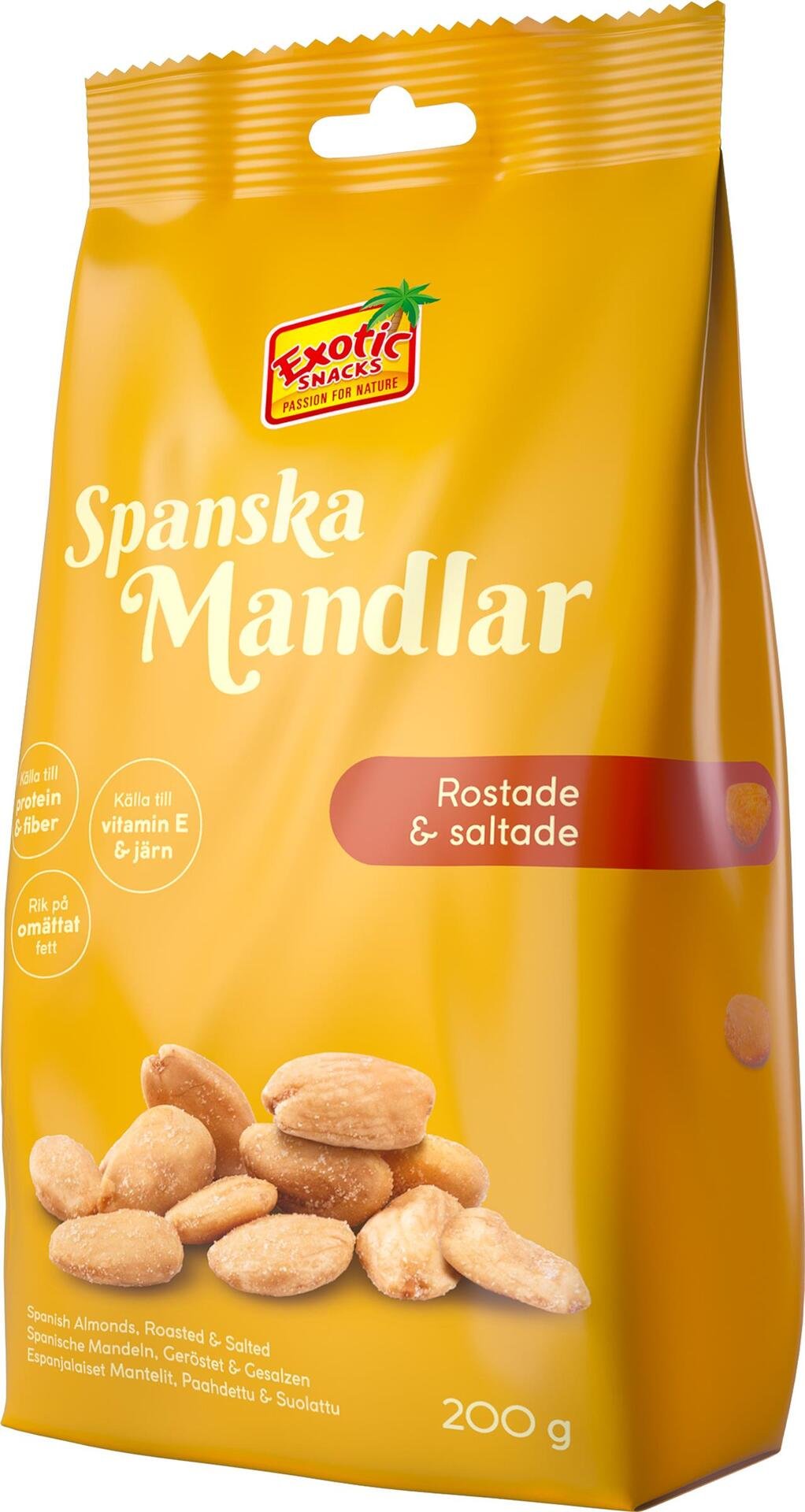 Exotic Snacks Spanska Mandlar 200 g
