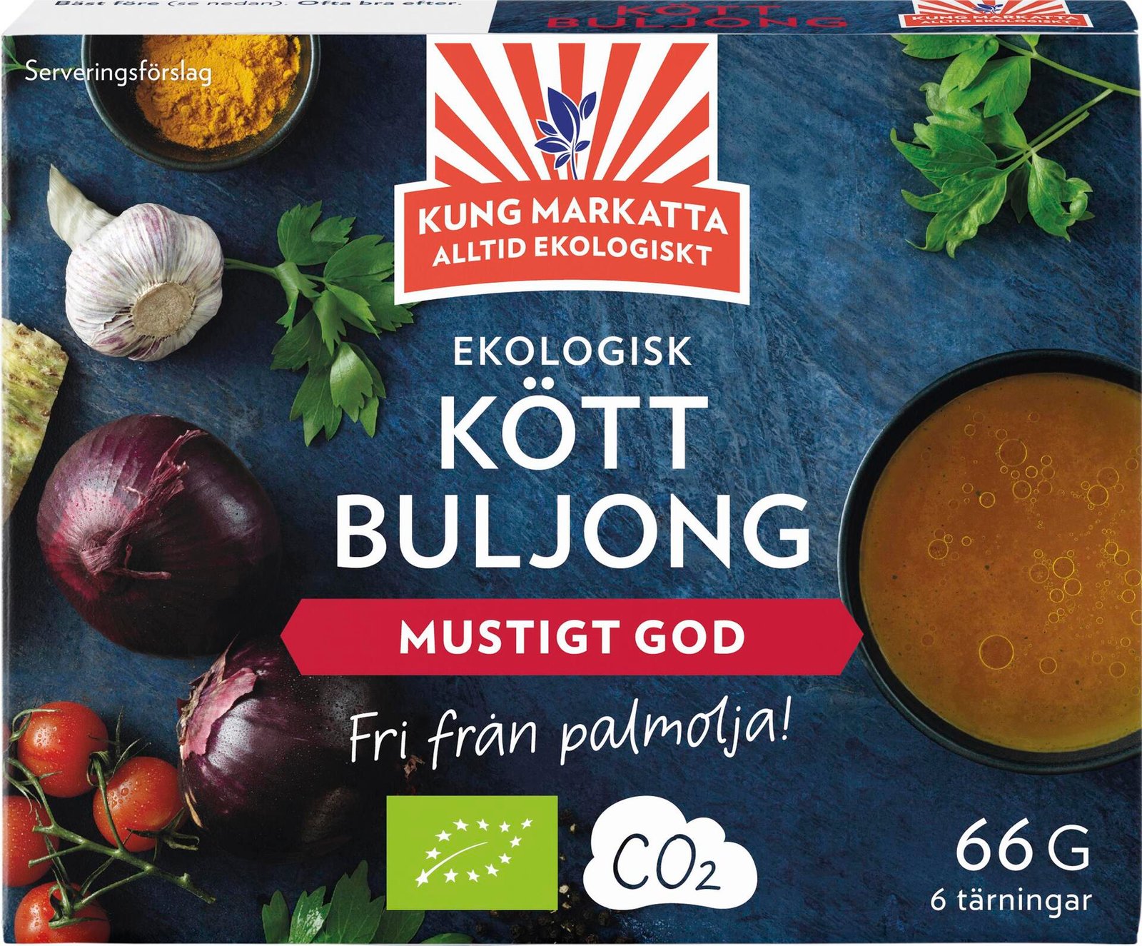 Kung Markatta Köttbuljongtärningar 6 st