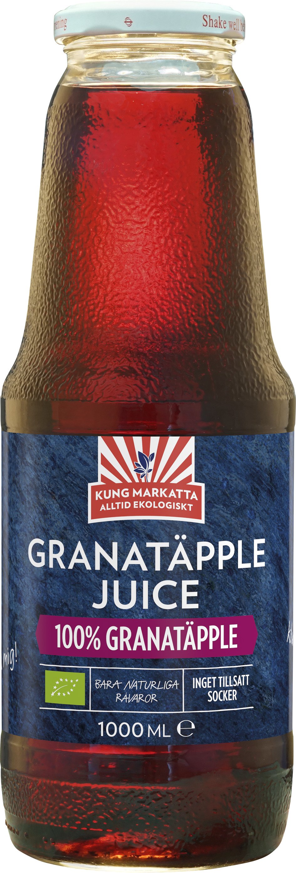 Kung Markatta Ekologisk Granatäppeljuice 1 liter
