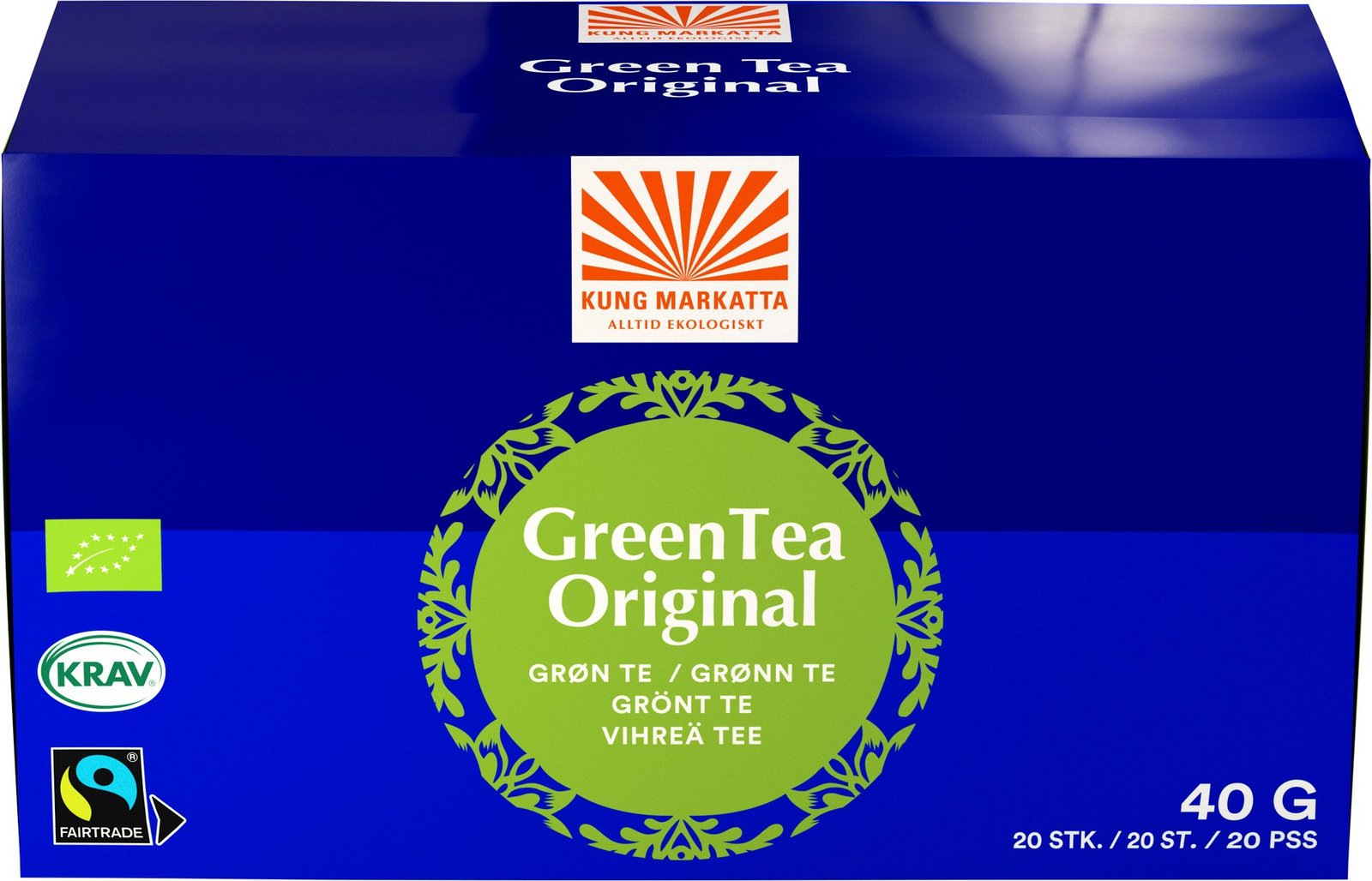 Kung Markatta Grönt te 20st