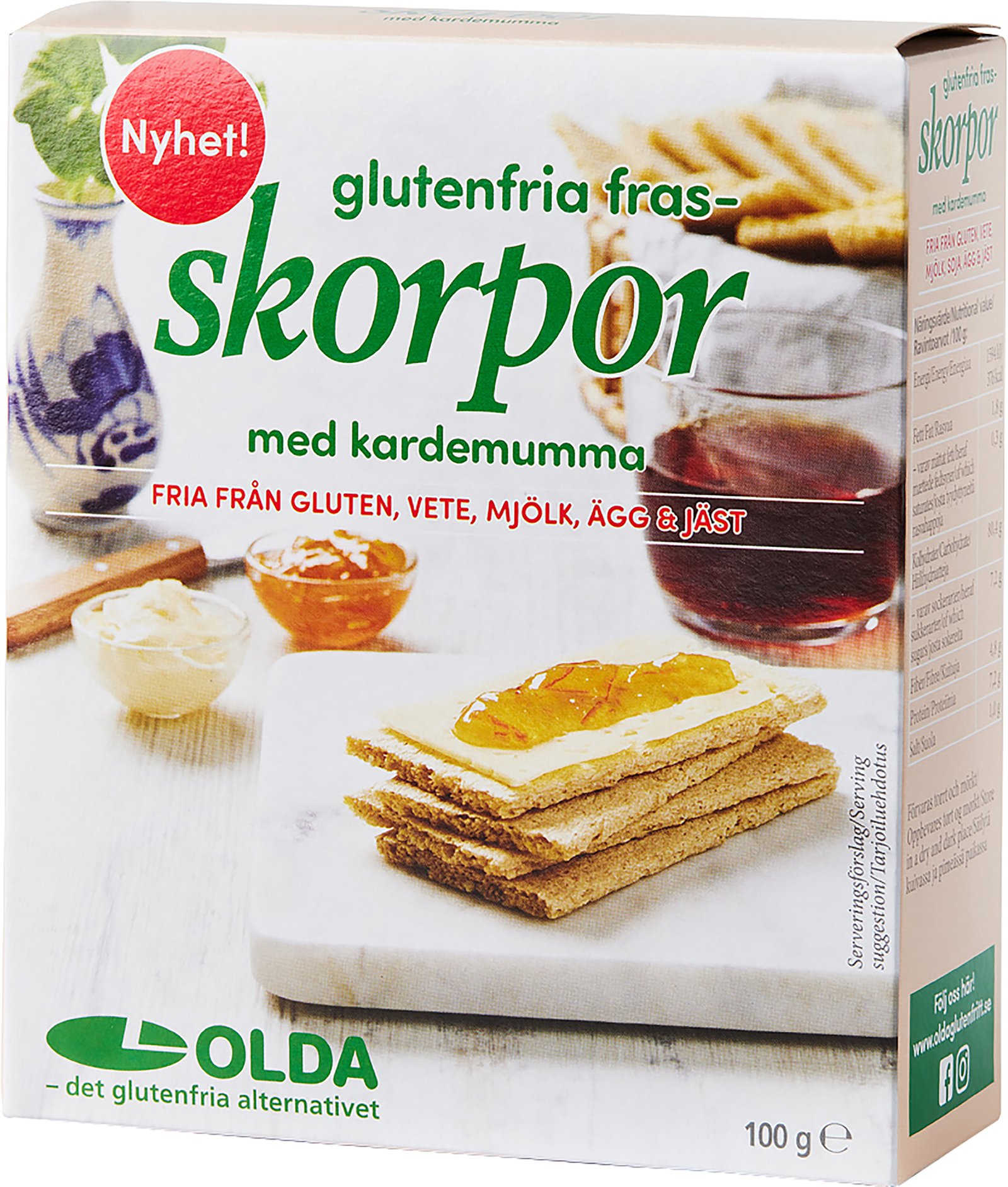 Olda Frasskorpor Glutenfri