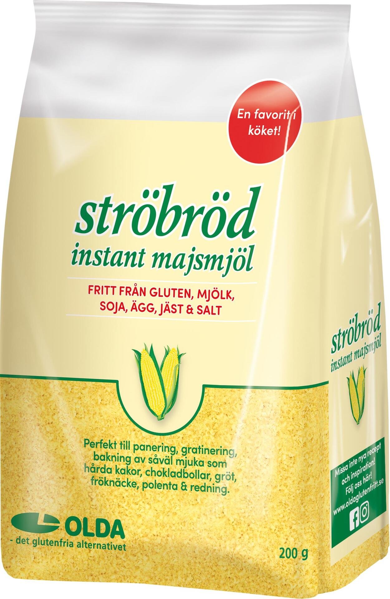 Olda Ströbröd 200 g Glutenfri