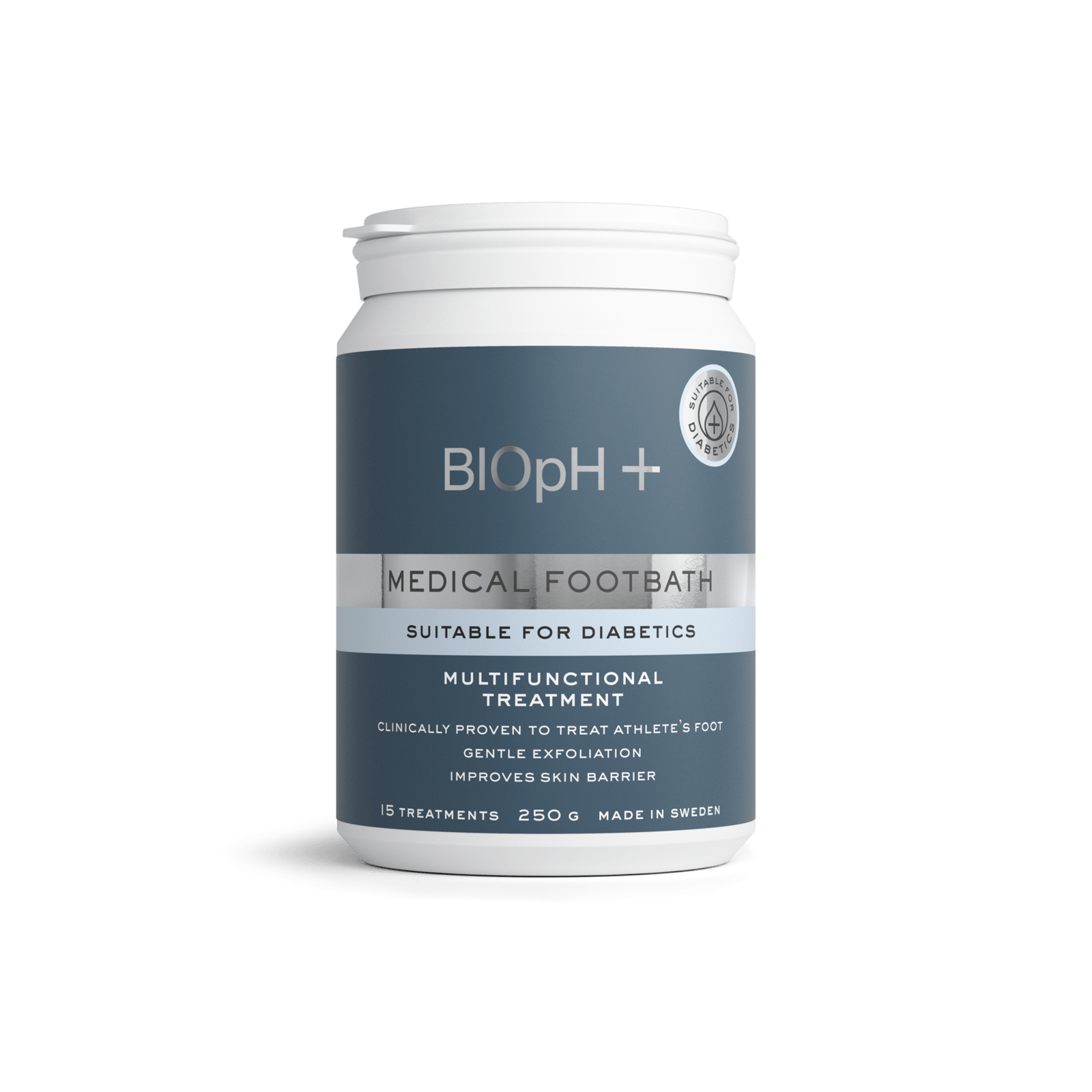 BIOpH+ Medical foot bath suitable for Diabetics 250 g