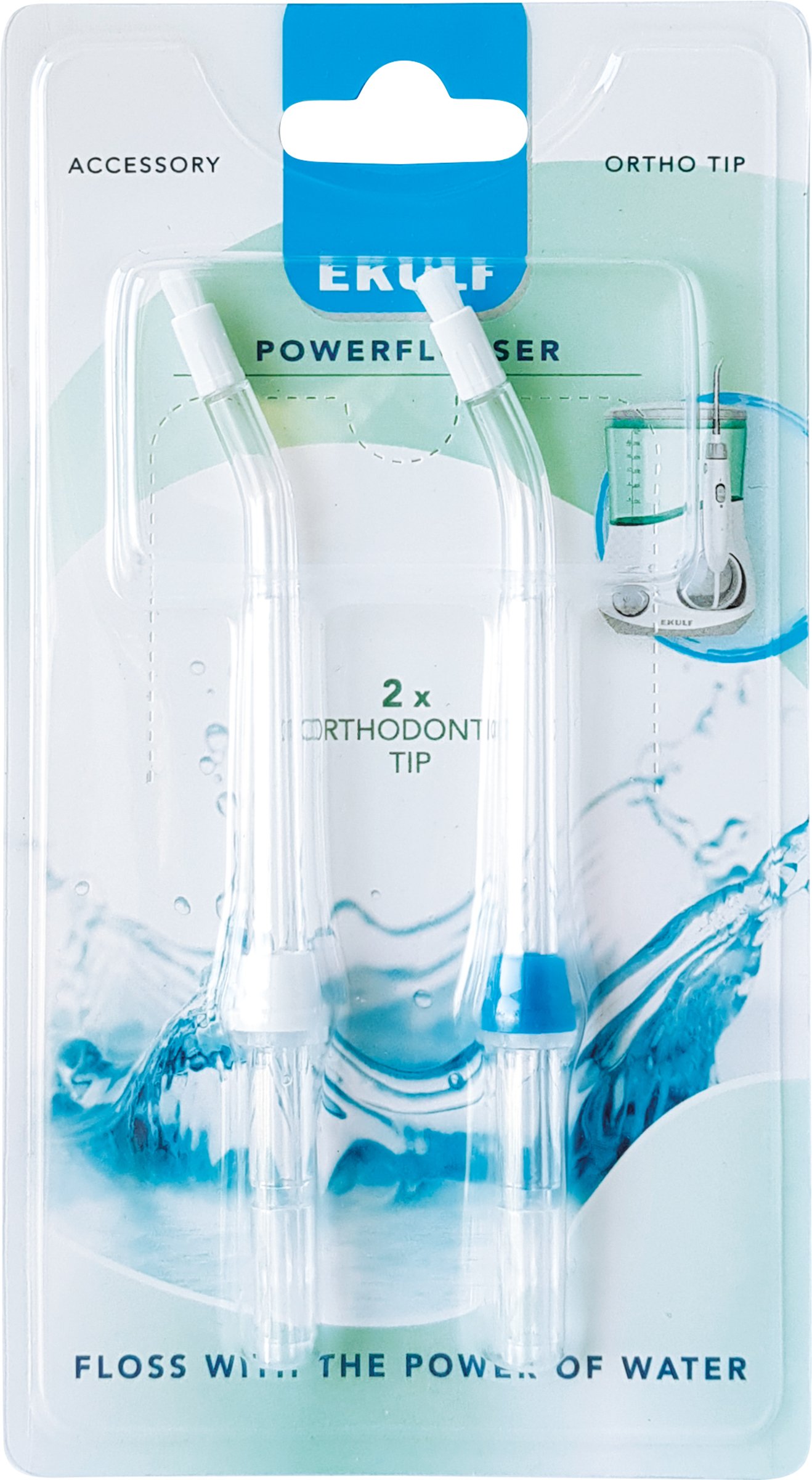 EKULF PowerFlosser Orthodontic Tip 2 st