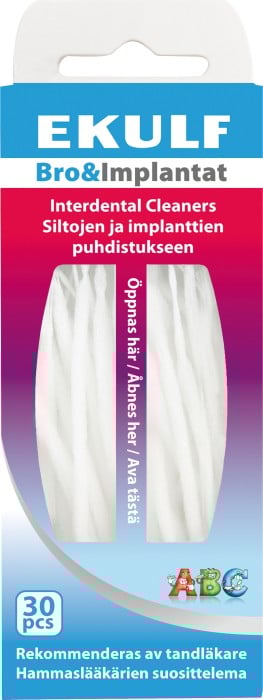 Ekulf Interdental cleaners tandtråd 30 st