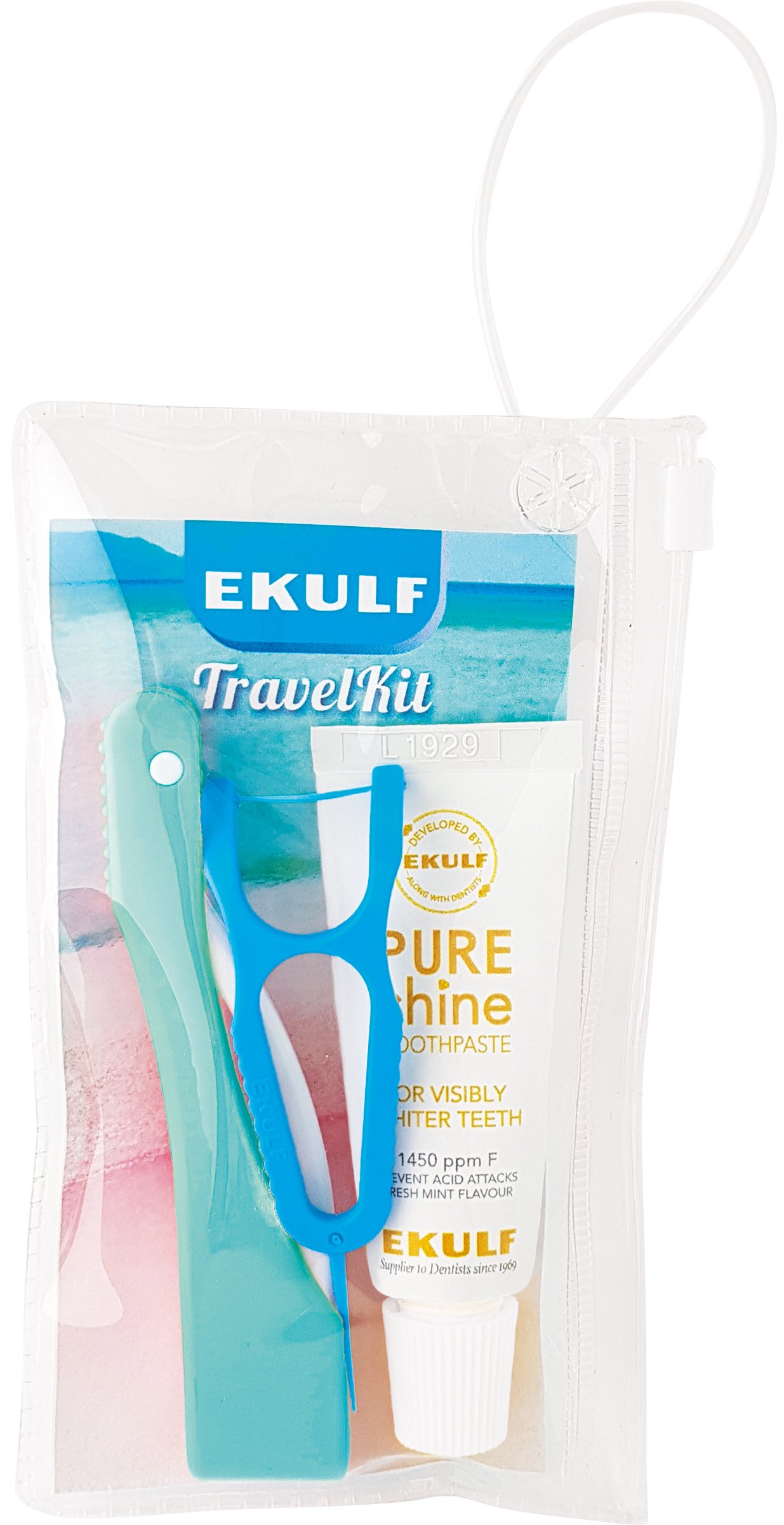 EKULF Travelkit Resetandborste & Tandkräm