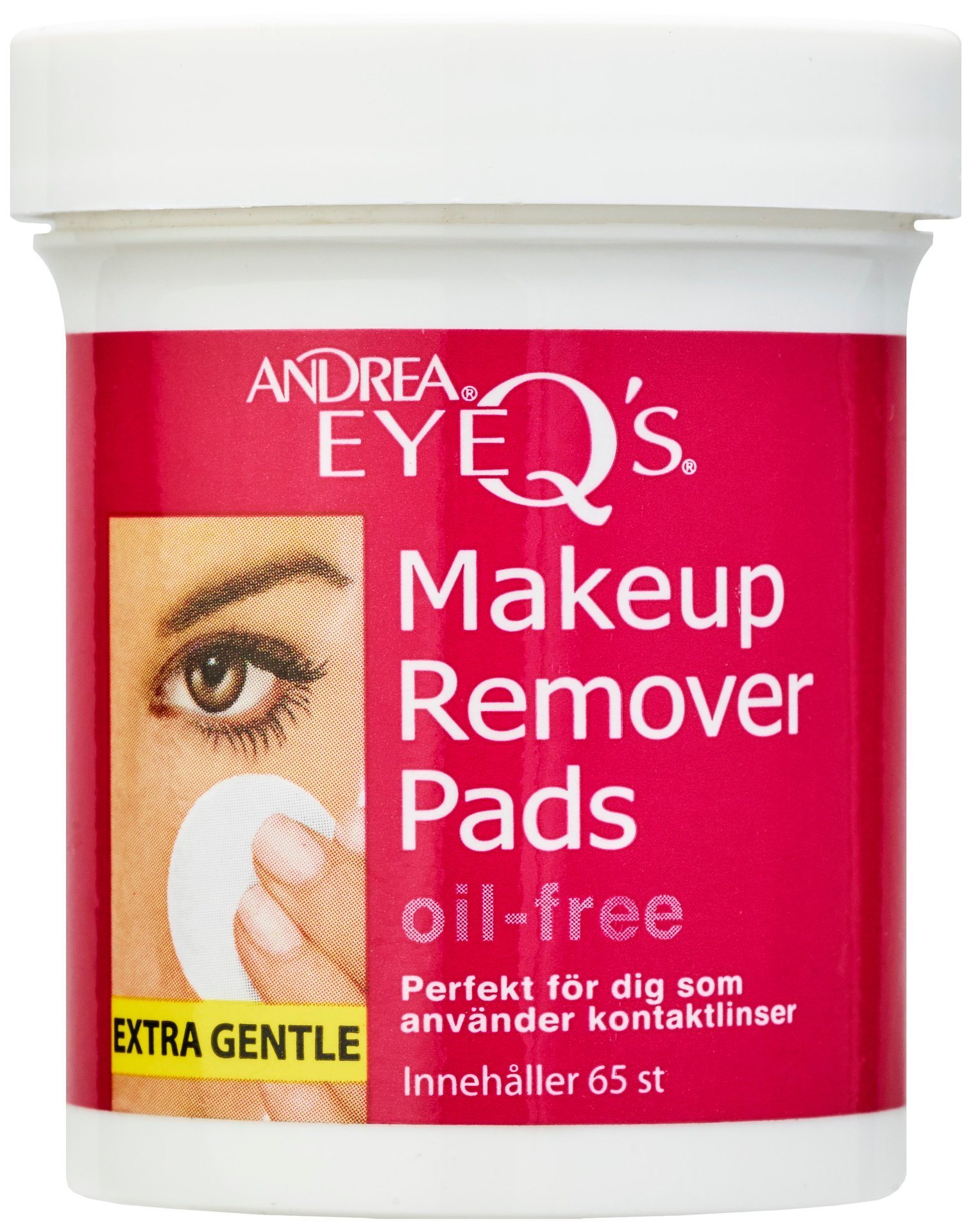 Andrea EyeQ's Oil-Free makeup Remover Pads 65 st