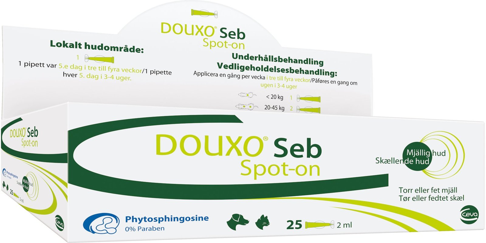 Douxo Seb Spot-On 25 x 2 ml