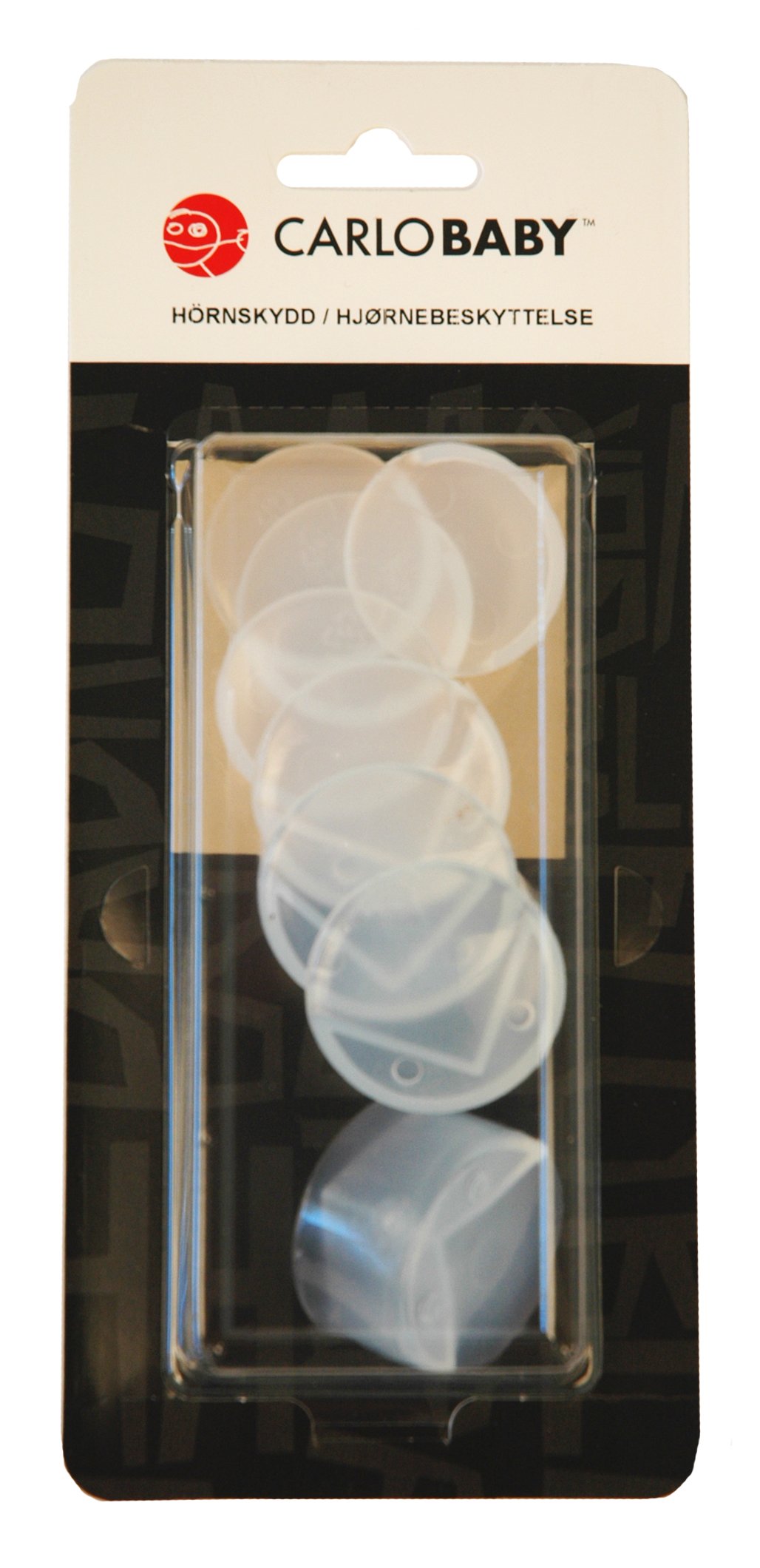 Carlo Baby Hörnskydd Transparent 4 st