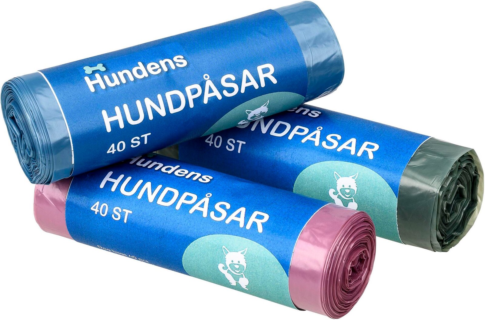 Hundens Hundpåsar 40 st
