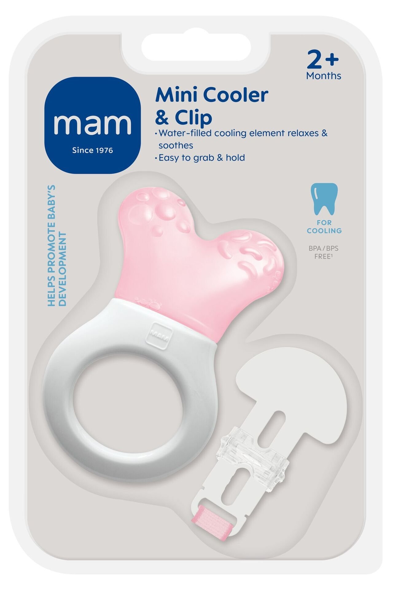 MAM Mini Cooler & Clip Kylbitring 2+ Månader 1 st - Olika färger