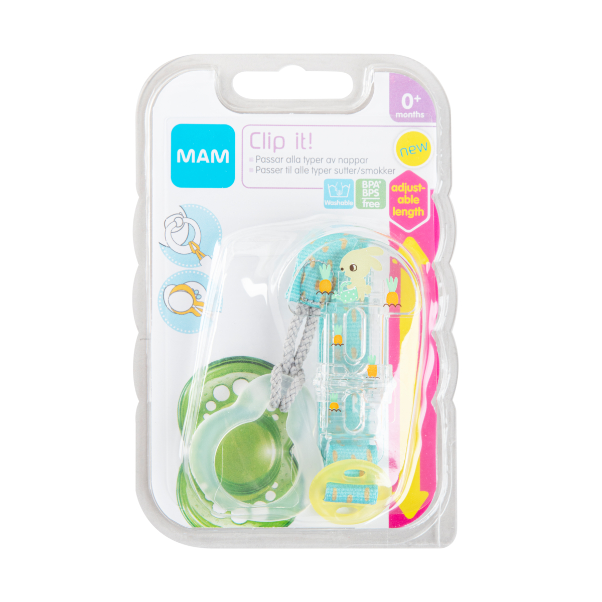 MAM Clip it! Napphållare Neutral