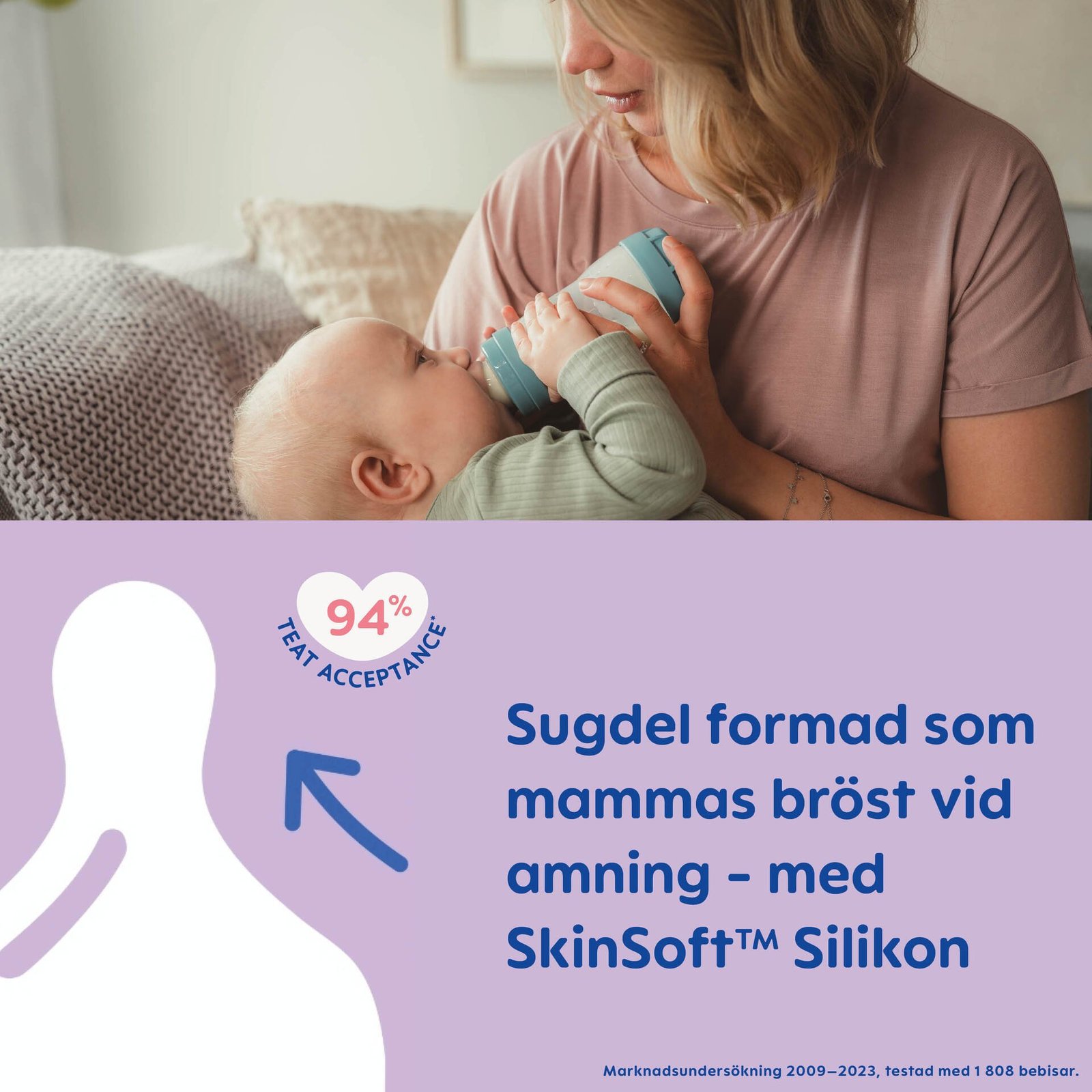 MAM Easy Start Anti Colic Nappflaska 0+ Månader 260 ml - Olika färger