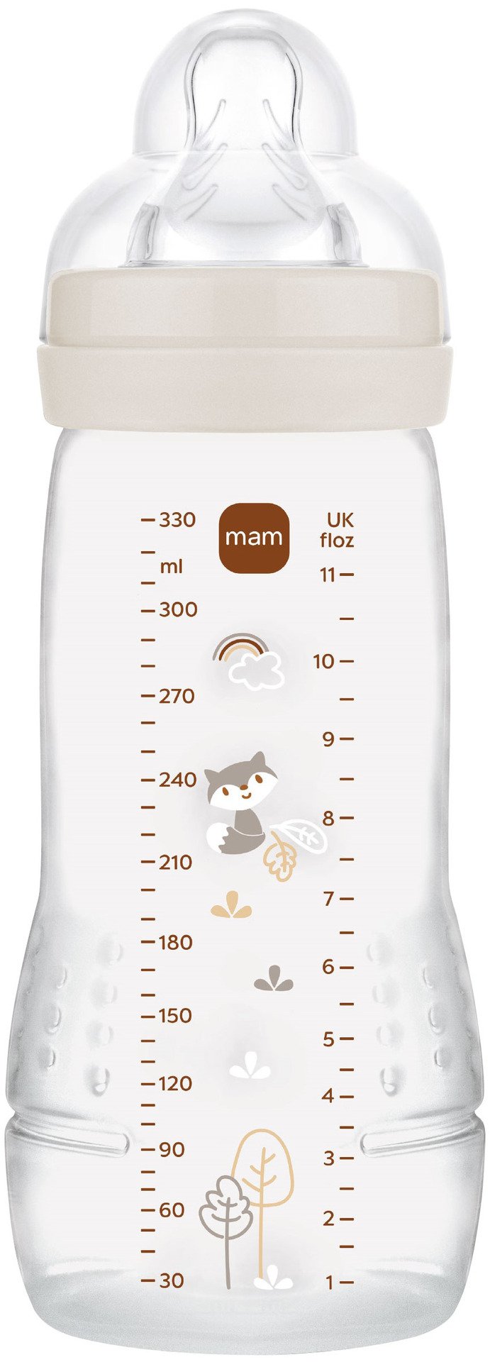 MAM Easy Active Nappflaska 4+ Månader 330 ml - Olika färger