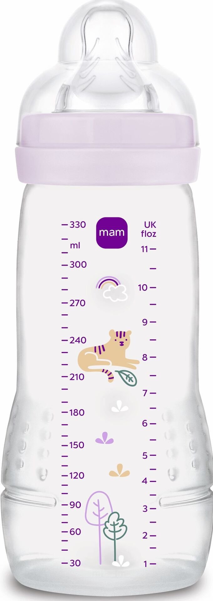 MAM Easy Active Nappflaska 4+ Månader 330 ml - Olika färger