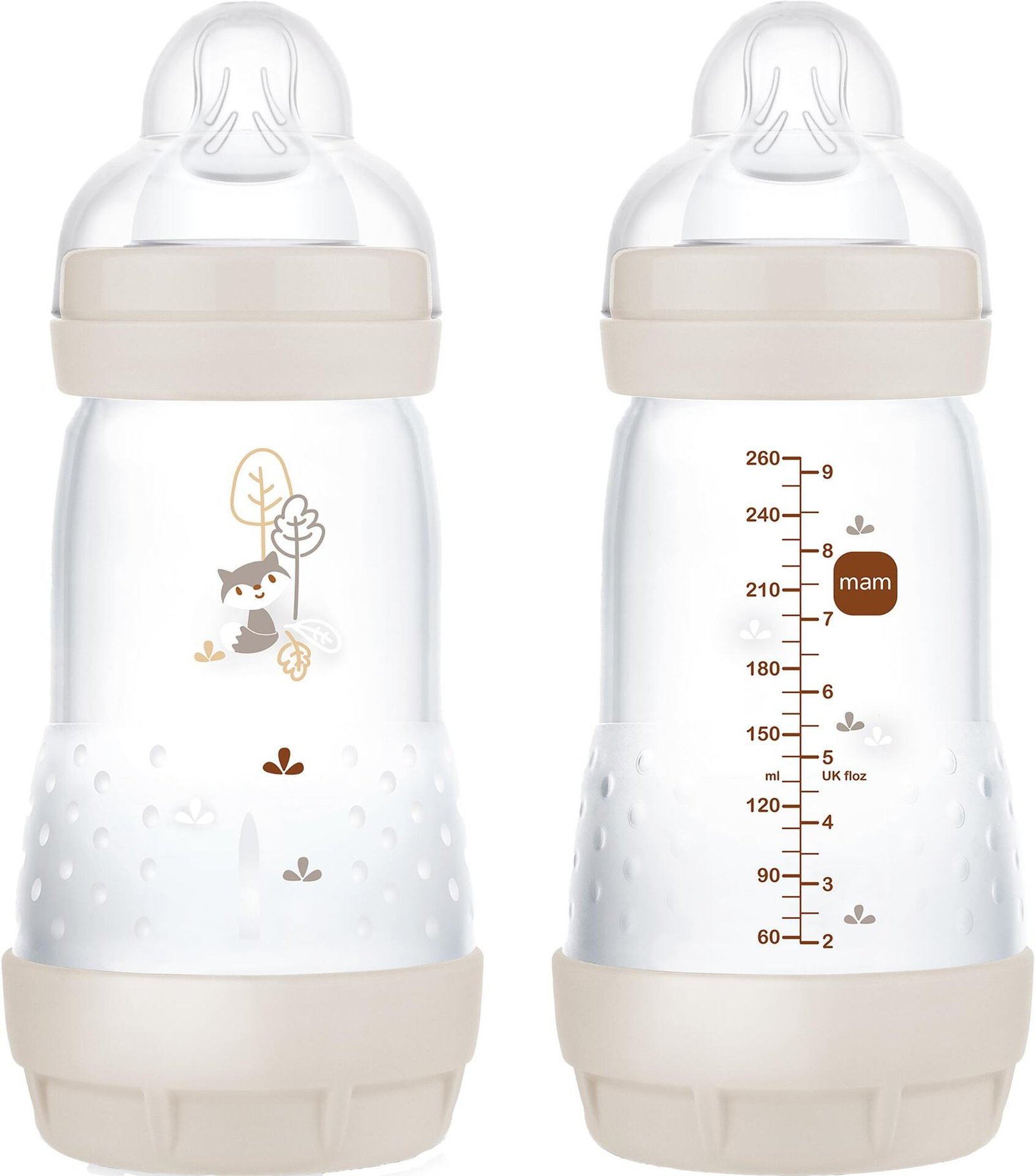 MAM Easy Start Anti-Colic Nappflaska Neutral 0+ månader 260ml 1-pack