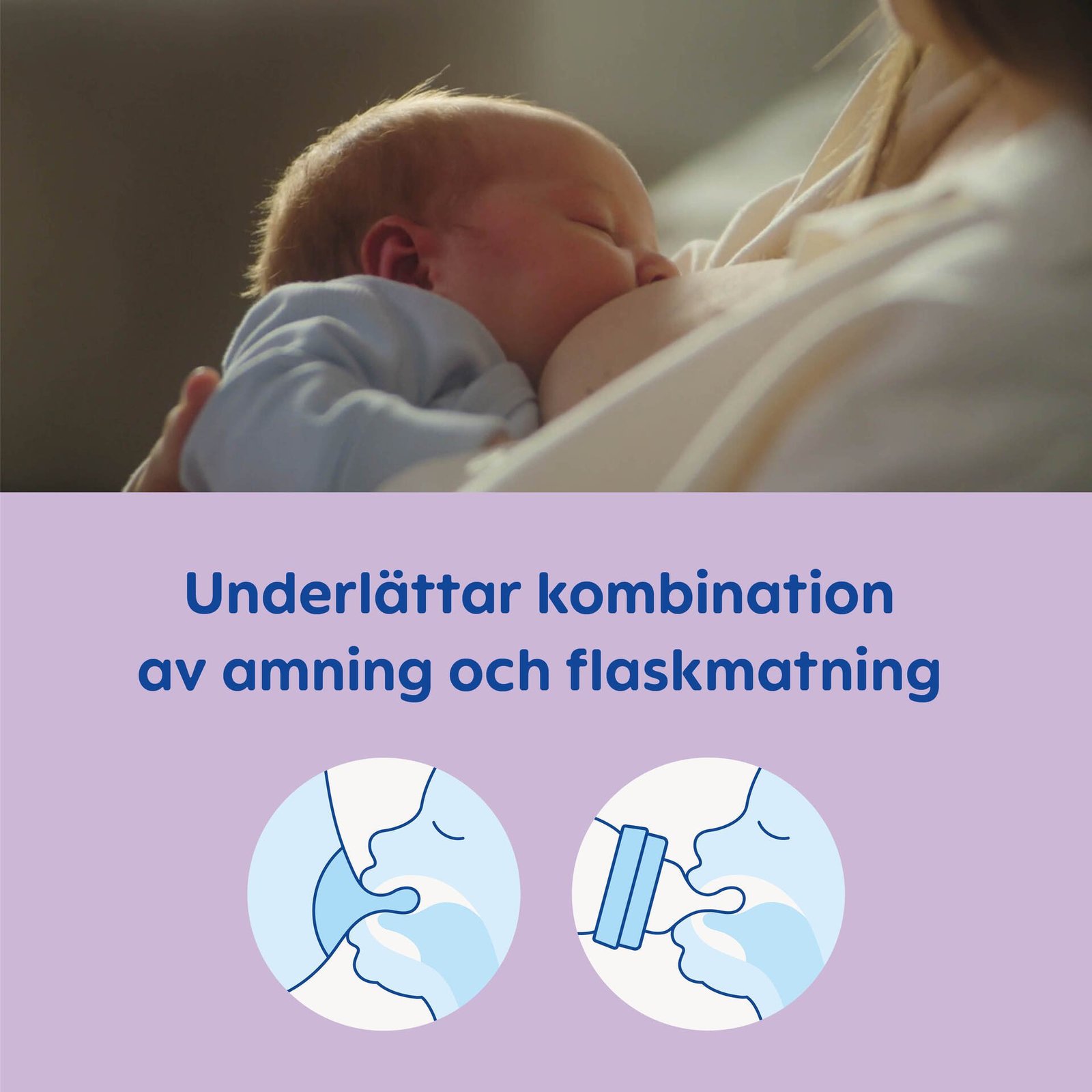 MAM Easy Start Anti-Colic Nappflaska 260ml 0+ månader Lila 1-pack